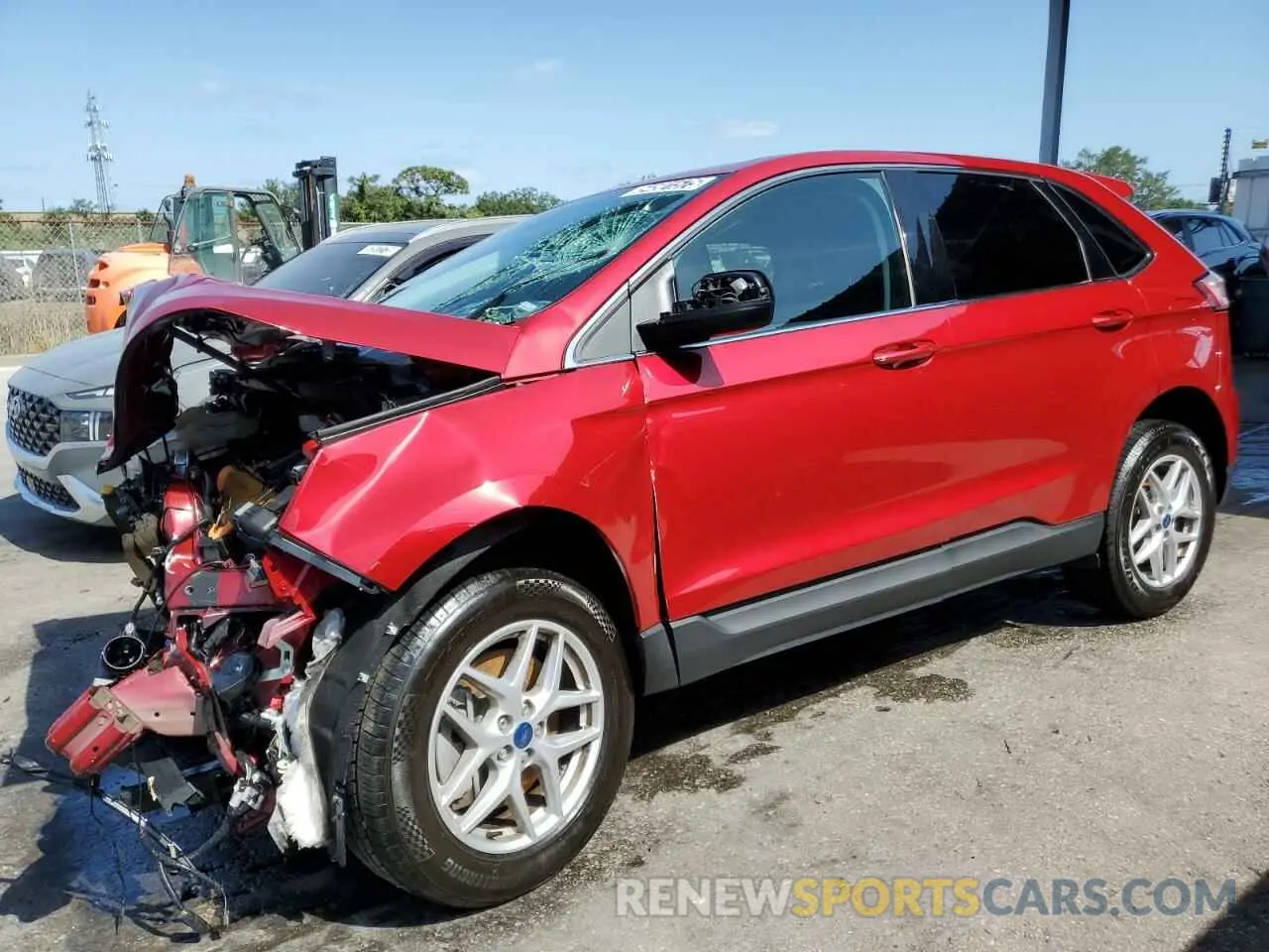 1 fotografías del automóvil dañado 2FMPK4J90NBB06236 FORD EDGE 2022
