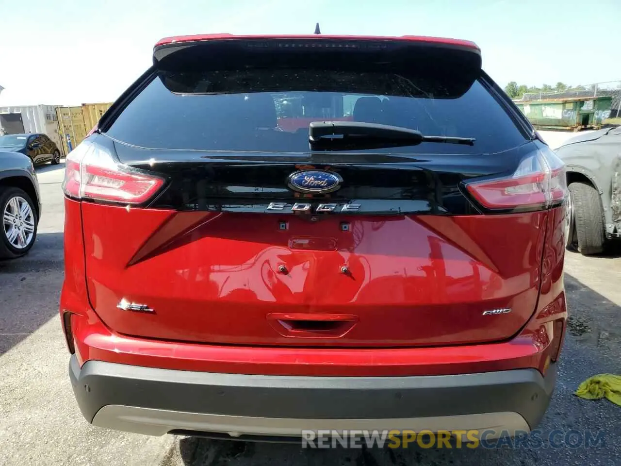 6 fotografías del automóvil dañado 2FMPK4J90NBB06236 FORD EDGE 2022