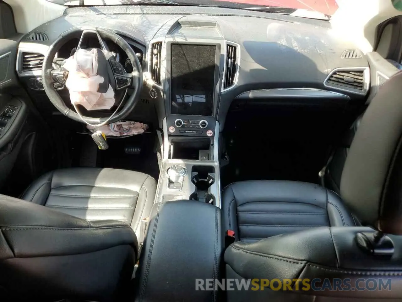 8 fotografías del automóvil dañado 2FMPK4J90NBB06236 FORD EDGE 2022