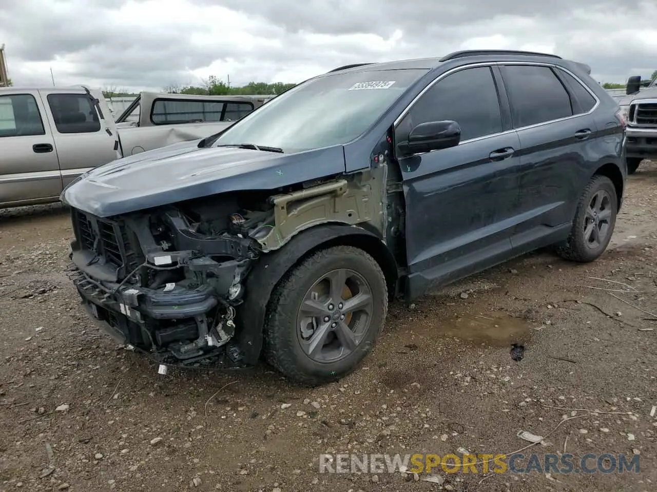 1 fotografías del automóvil dañado 2FMPK4J91NBA08171 FORD EDGE 2022