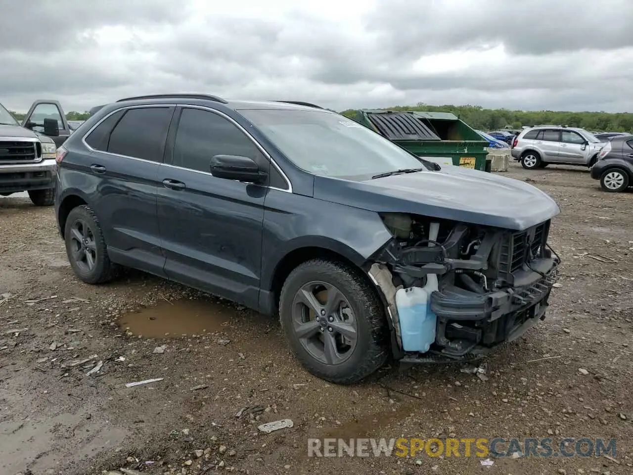 4 fotografías del automóvil dañado 2FMPK4J91NBA08171 FORD EDGE 2022