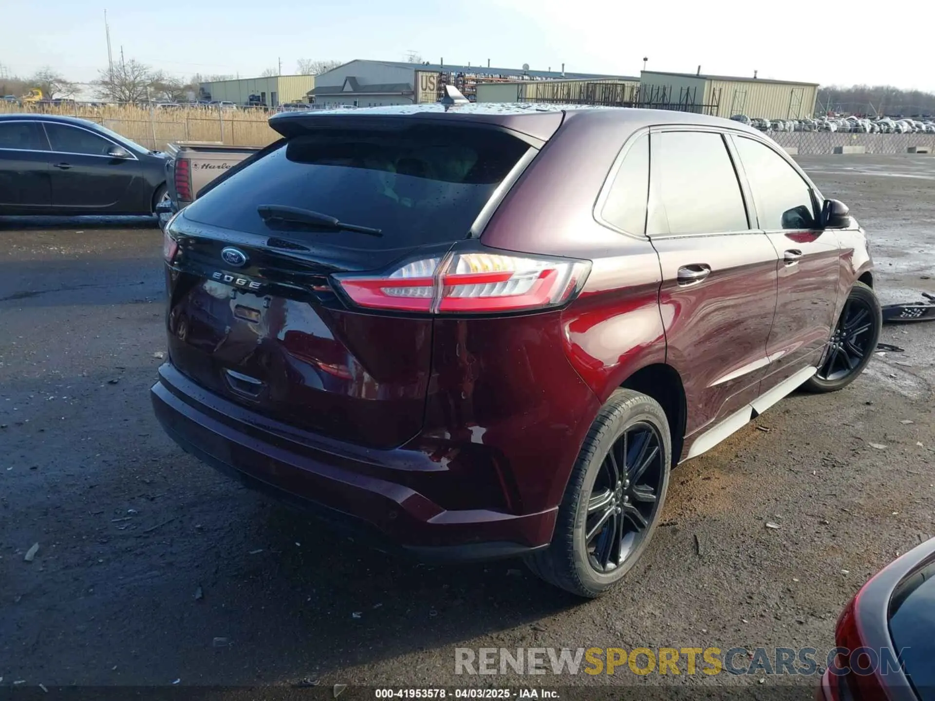 4 fotografías del automóvil dañado 2FMPK4J91NBA39825 FORD EDGE 2022