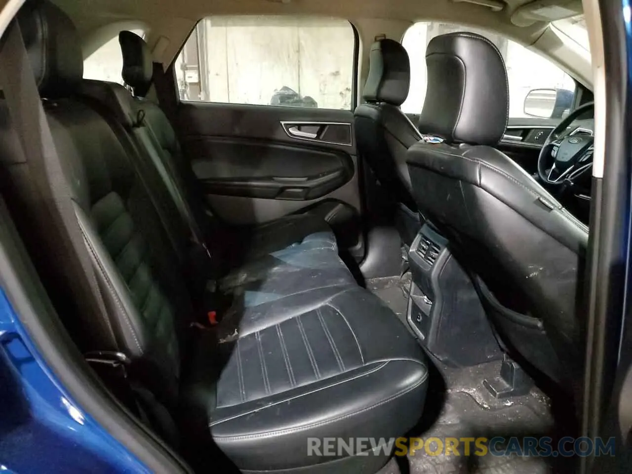 11 fotografías del automóvil dañado 2FMPK4J91NBA44796 FORD EDGE 2022