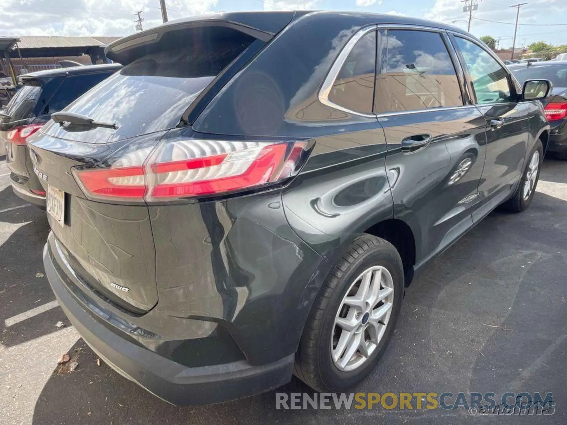 10 fotografías del automóvil dañado 2FMPK4J91NBA70878 FORD EDGE 2022