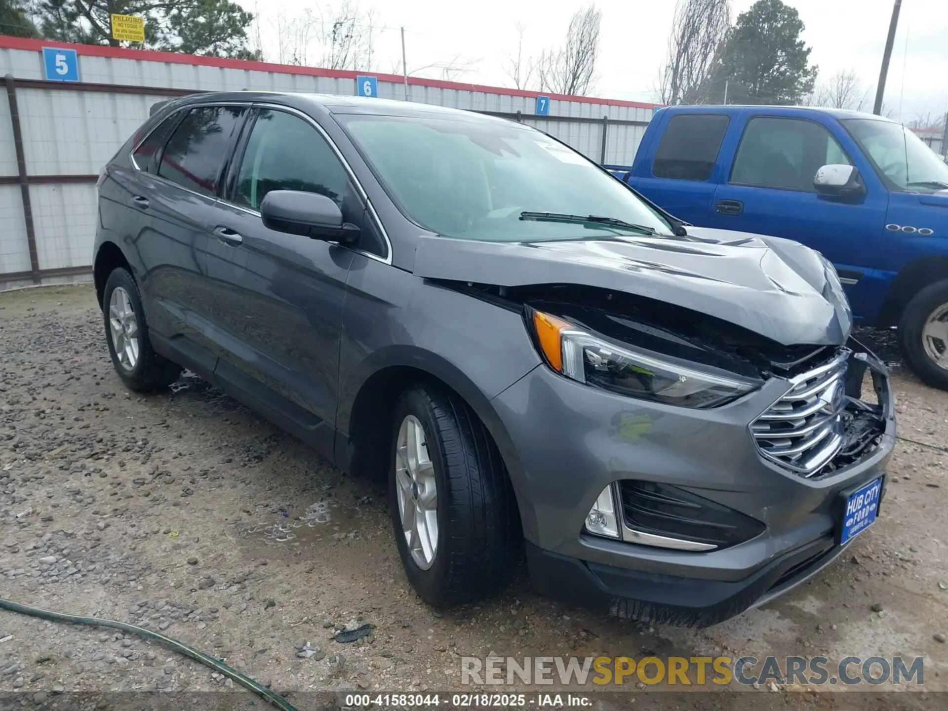 1 fotografías del automóvil dañado 2FMPK4J91NBA72159 FORD EDGE 2022