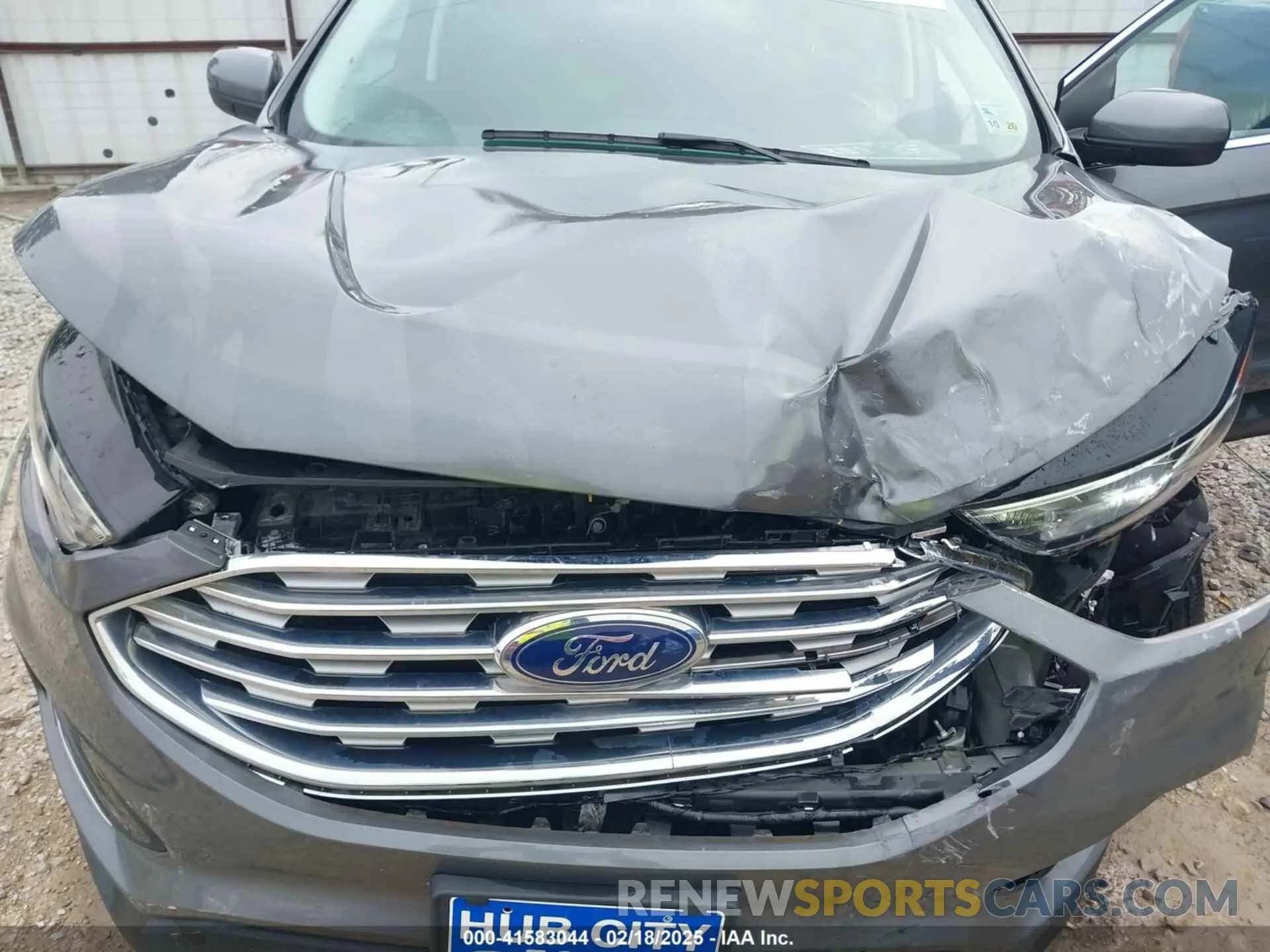10 fotografías del automóvil dañado 2FMPK4J91NBA72159 FORD EDGE 2022