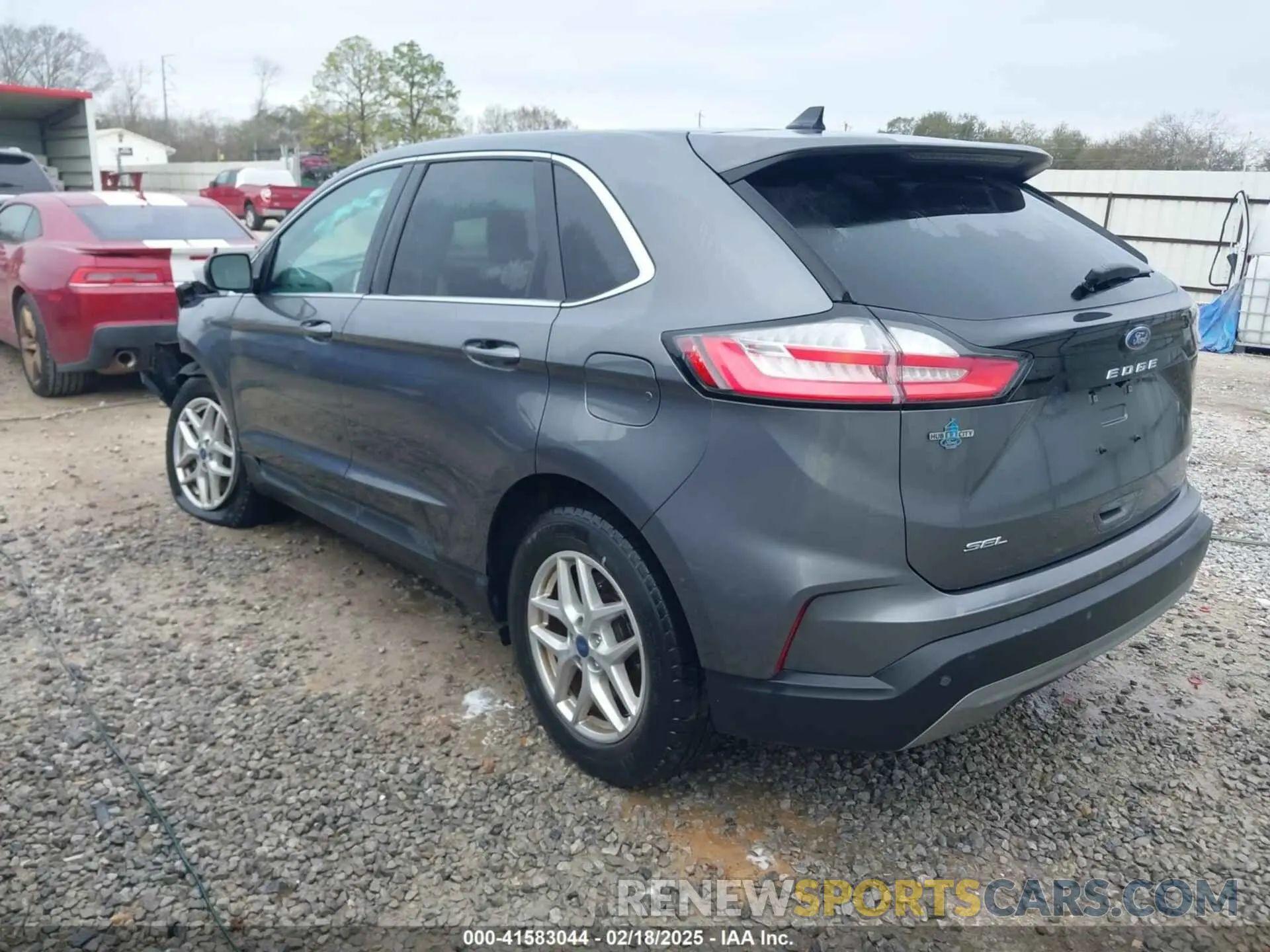 3 fotografías del automóvil dañado 2FMPK4J91NBA72159 FORD EDGE 2022