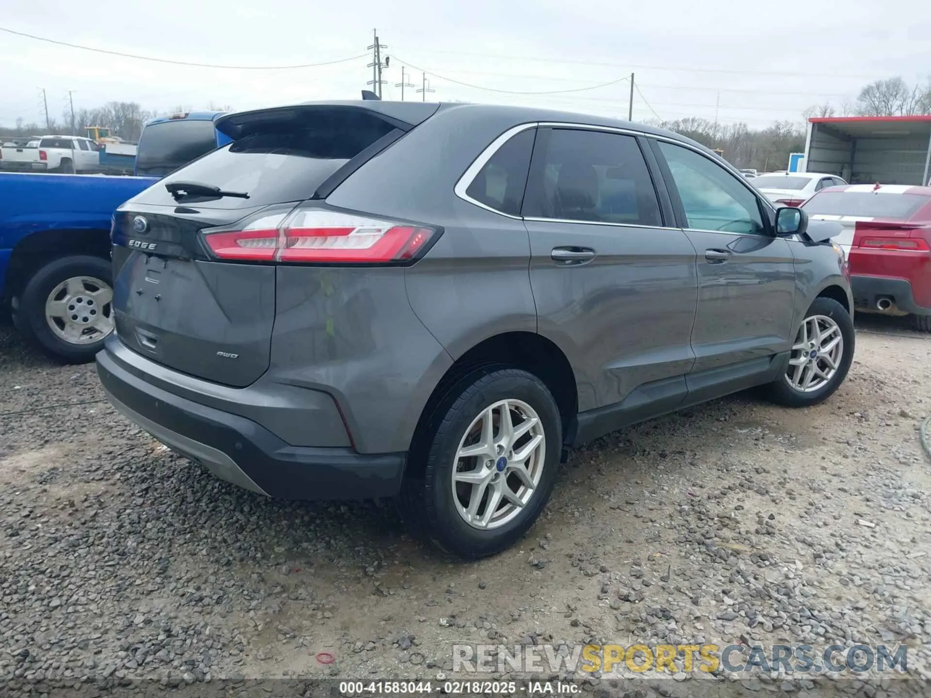 4 fotografías del automóvil dañado 2FMPK4J91NBA72159 FORD EDGE 2022