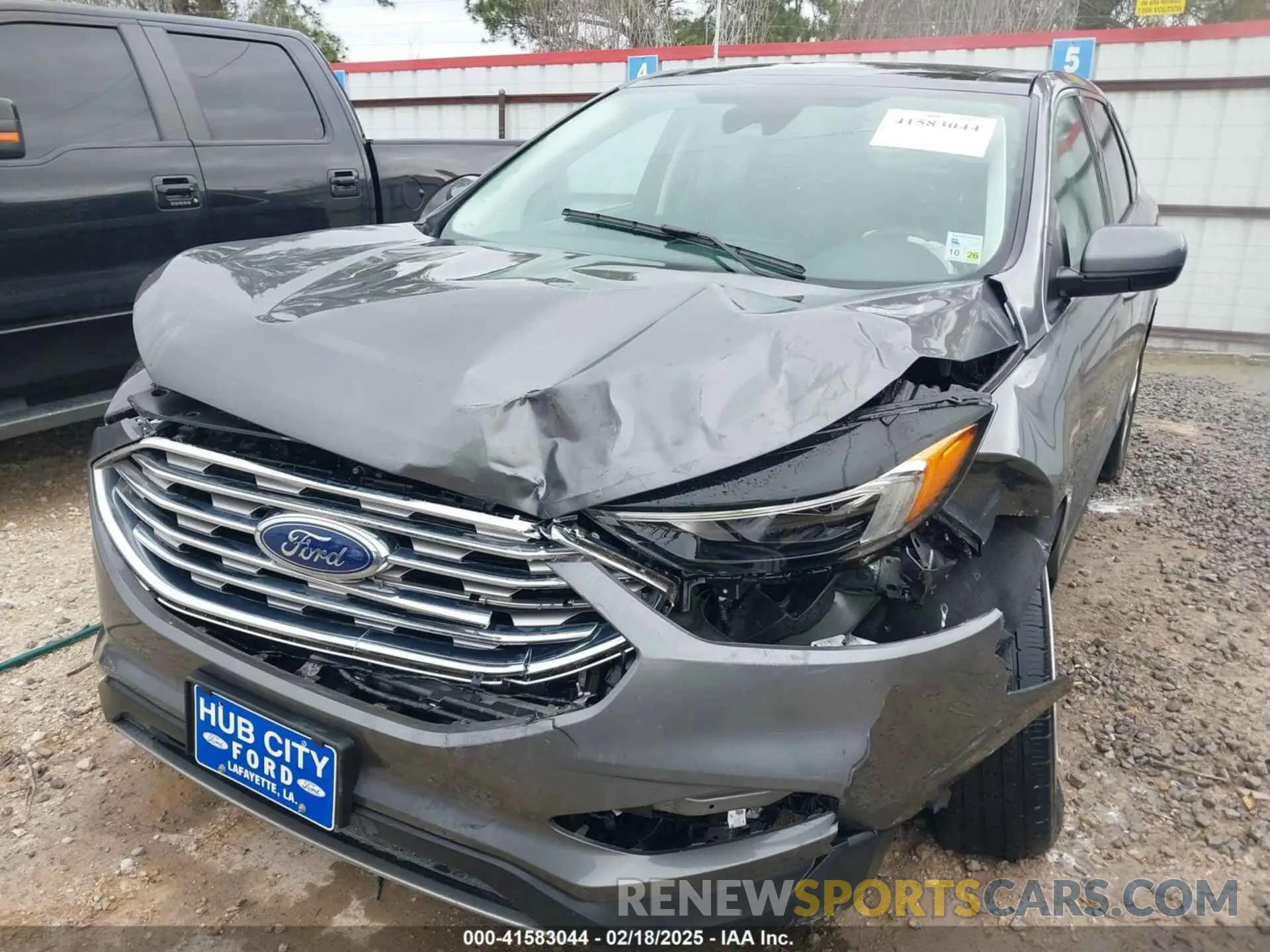 6 fotografías del automóvil dañado 2FMPK4J91NBA72159 FORD EDGE 2022