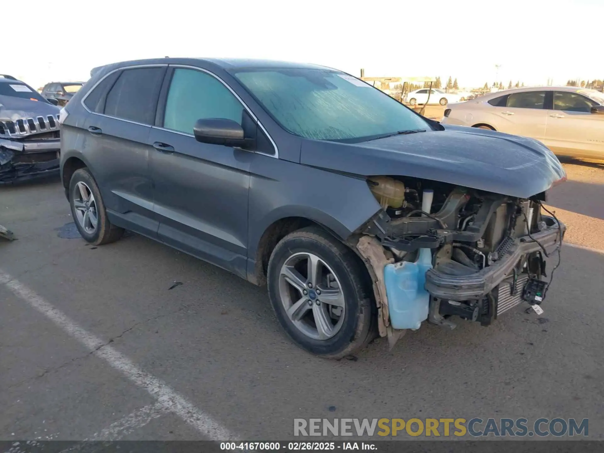 1 fotografías del automóvil dañado 2FMPK4J92NBA05425 FORD EDGE 2022