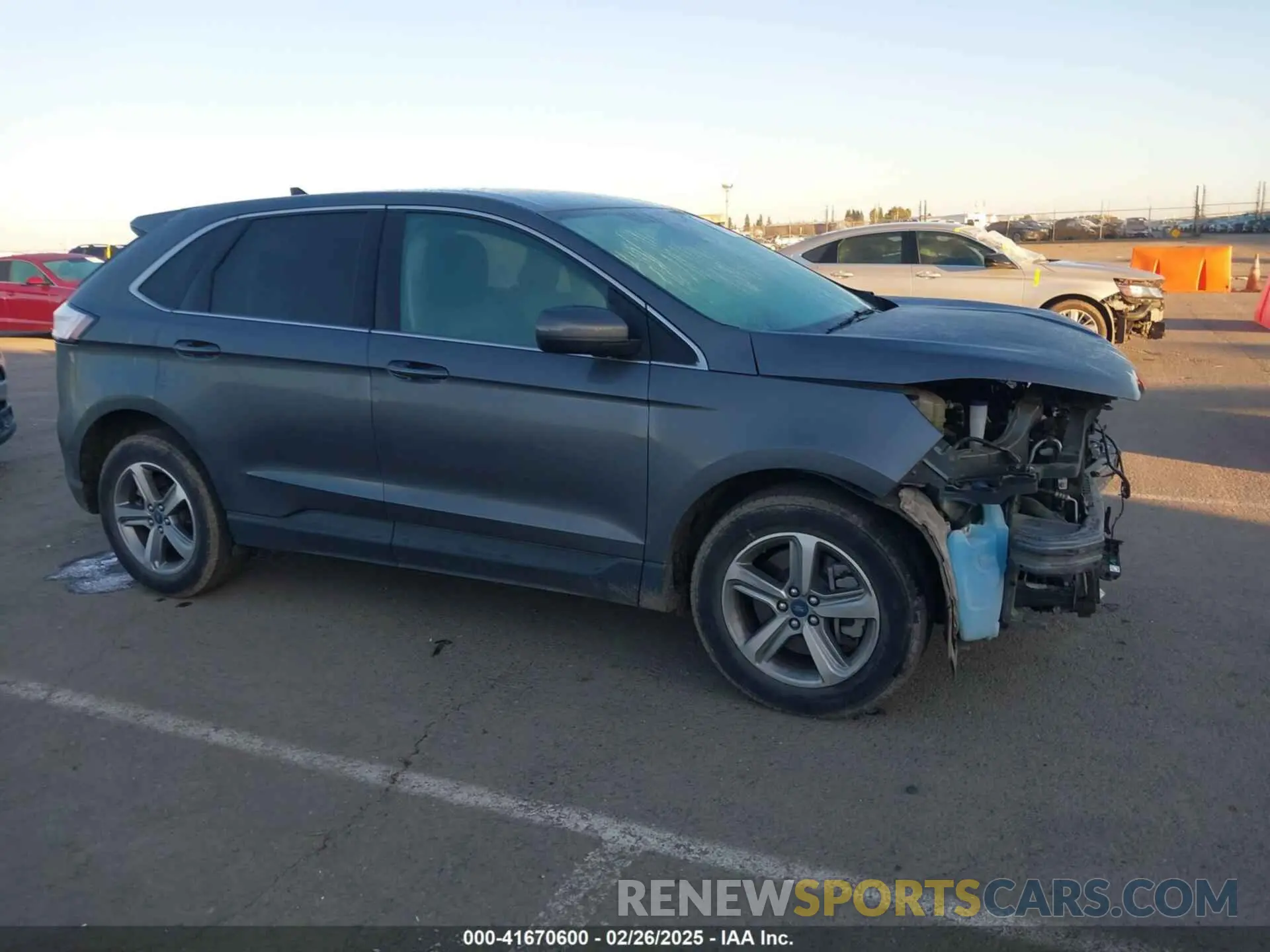 14 fotografías del automóvil dañado 2FMPK4J92NBA05425 FORD EDGE 2022