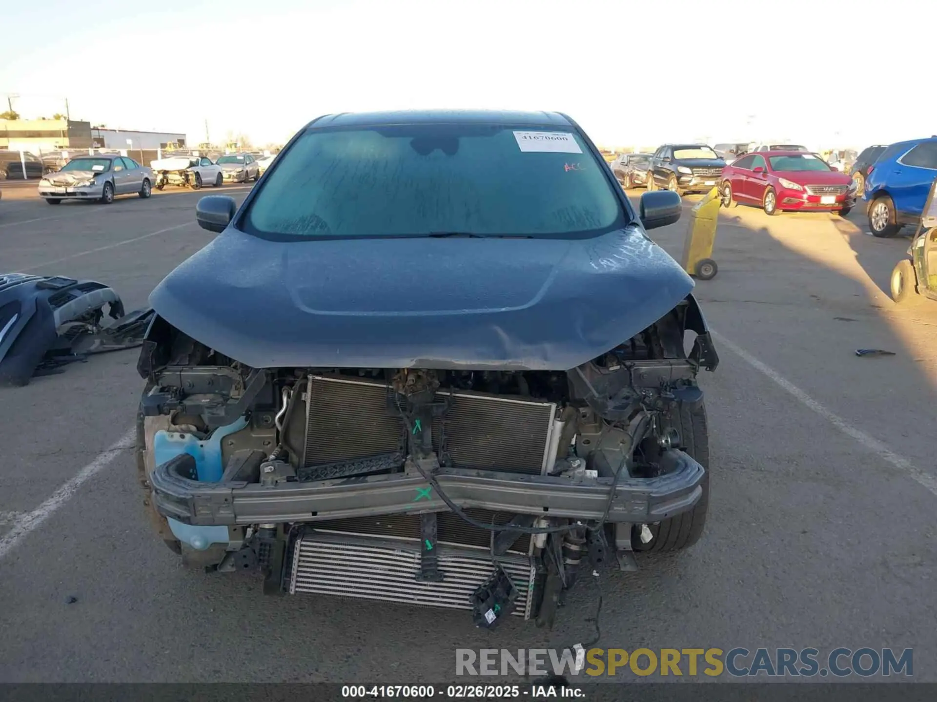 6 fotografías del automóvil dañado 2FMPK4J92NBA05425 FORD EDGE 2022