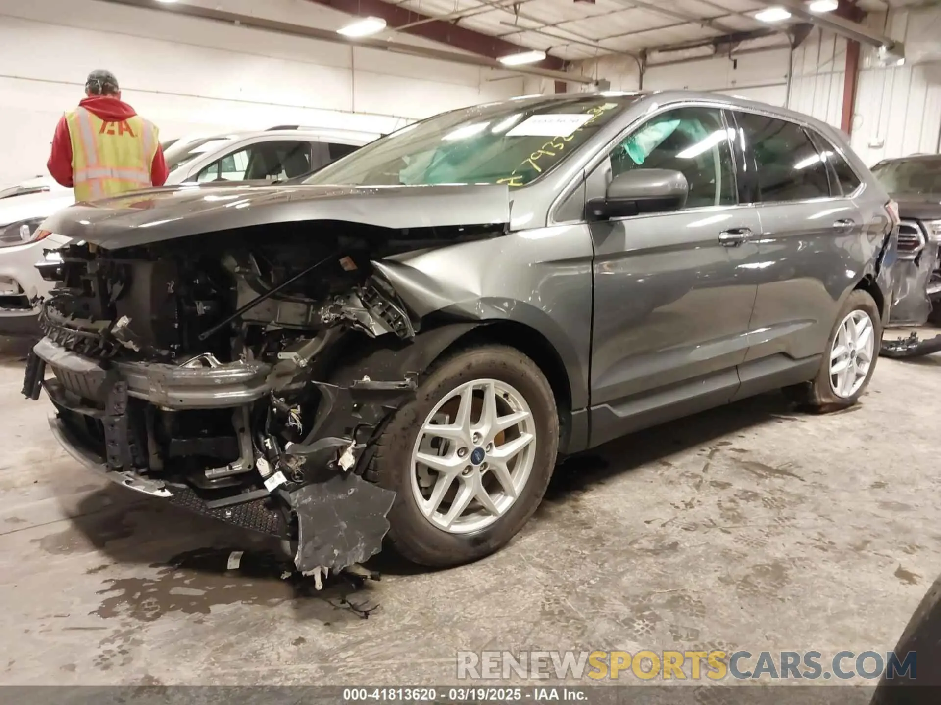 2 fotografías del automóvil dañado 2FMPK4J92NBA79329 FORD EDGE 2022