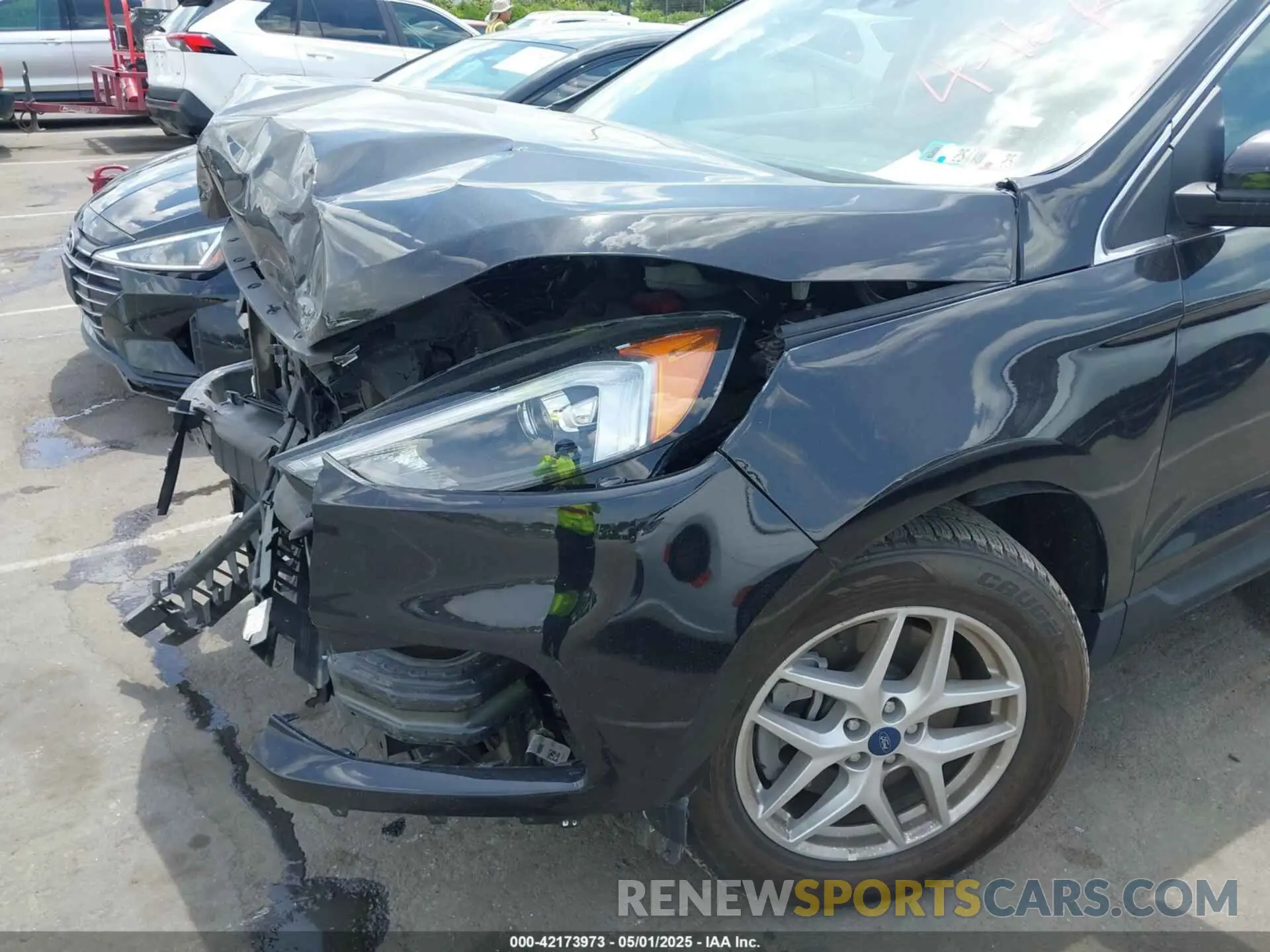 18 fotografías del automóvil dañado 2FMPK4J92NBA93408 FORD EDGE 2022