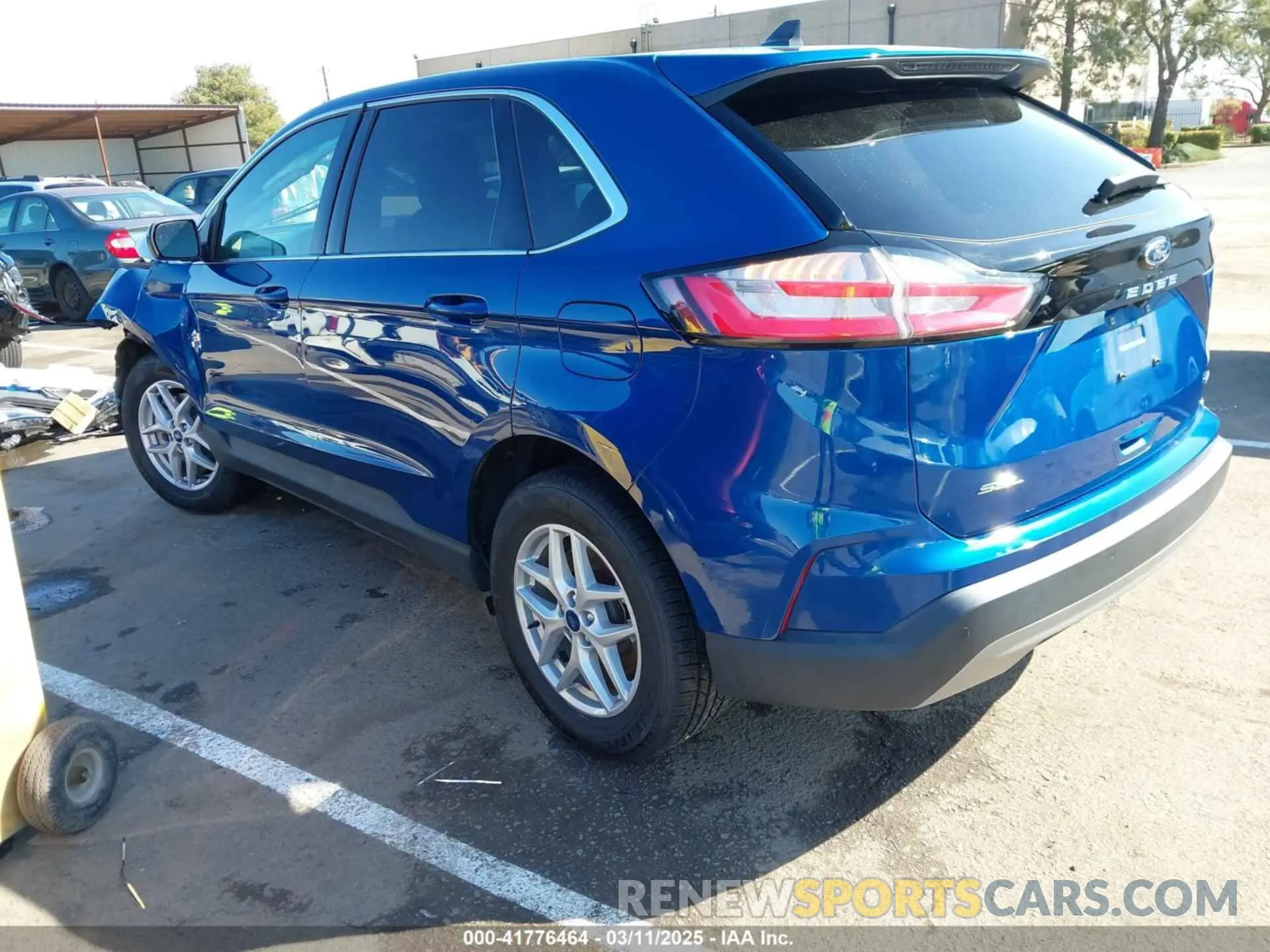 3 fotografías del automóvil dañado 2FMPK4J92NBB04326 FORD EDGE 2022