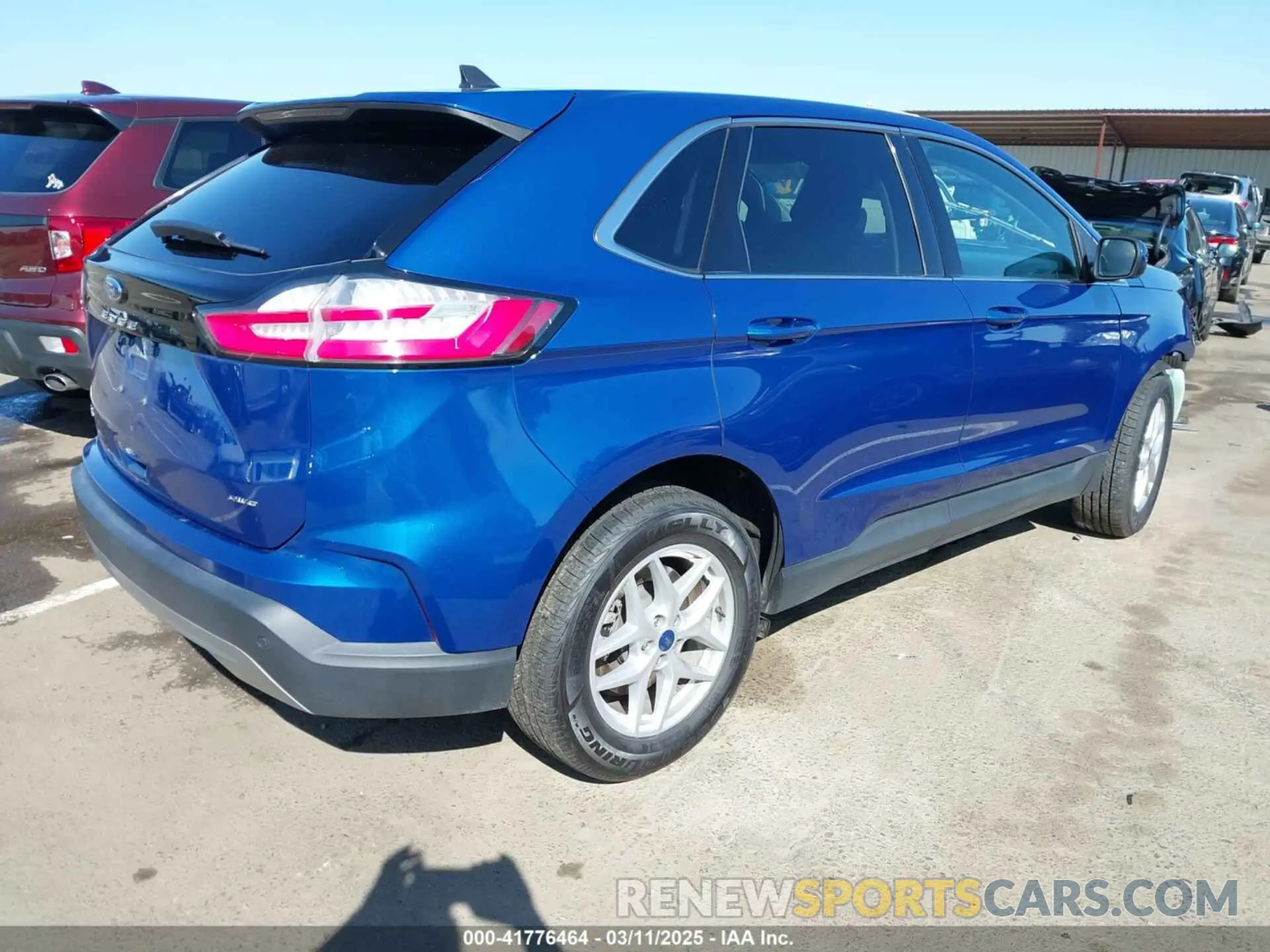 4 fotografías del automóvil dañado 2FMPK4J92NBB04326 FORD EDGE 2022