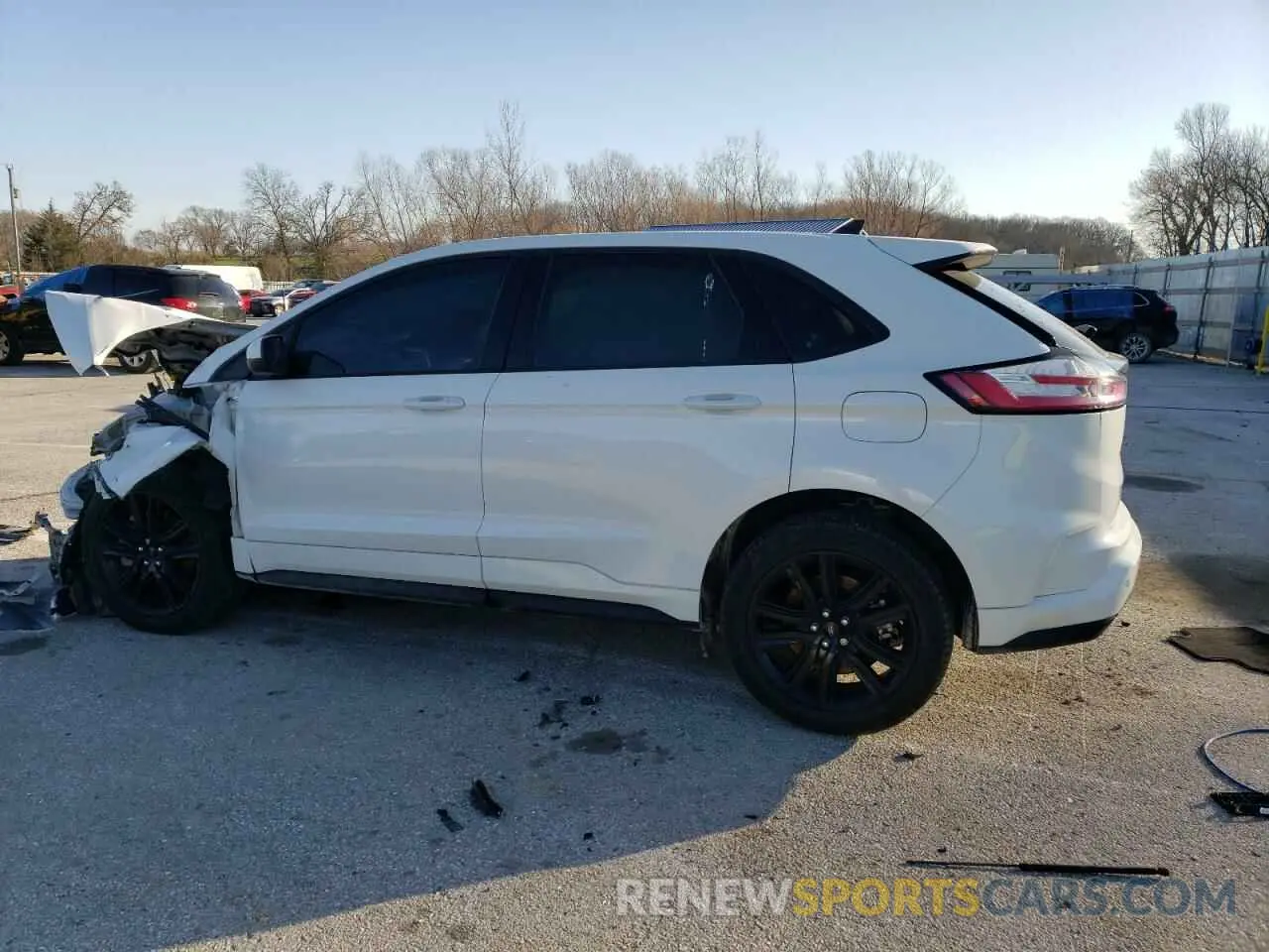 2 fotografías del automóvil dañado 2FMPK4J92NBB07582 FORD EDGE 2022