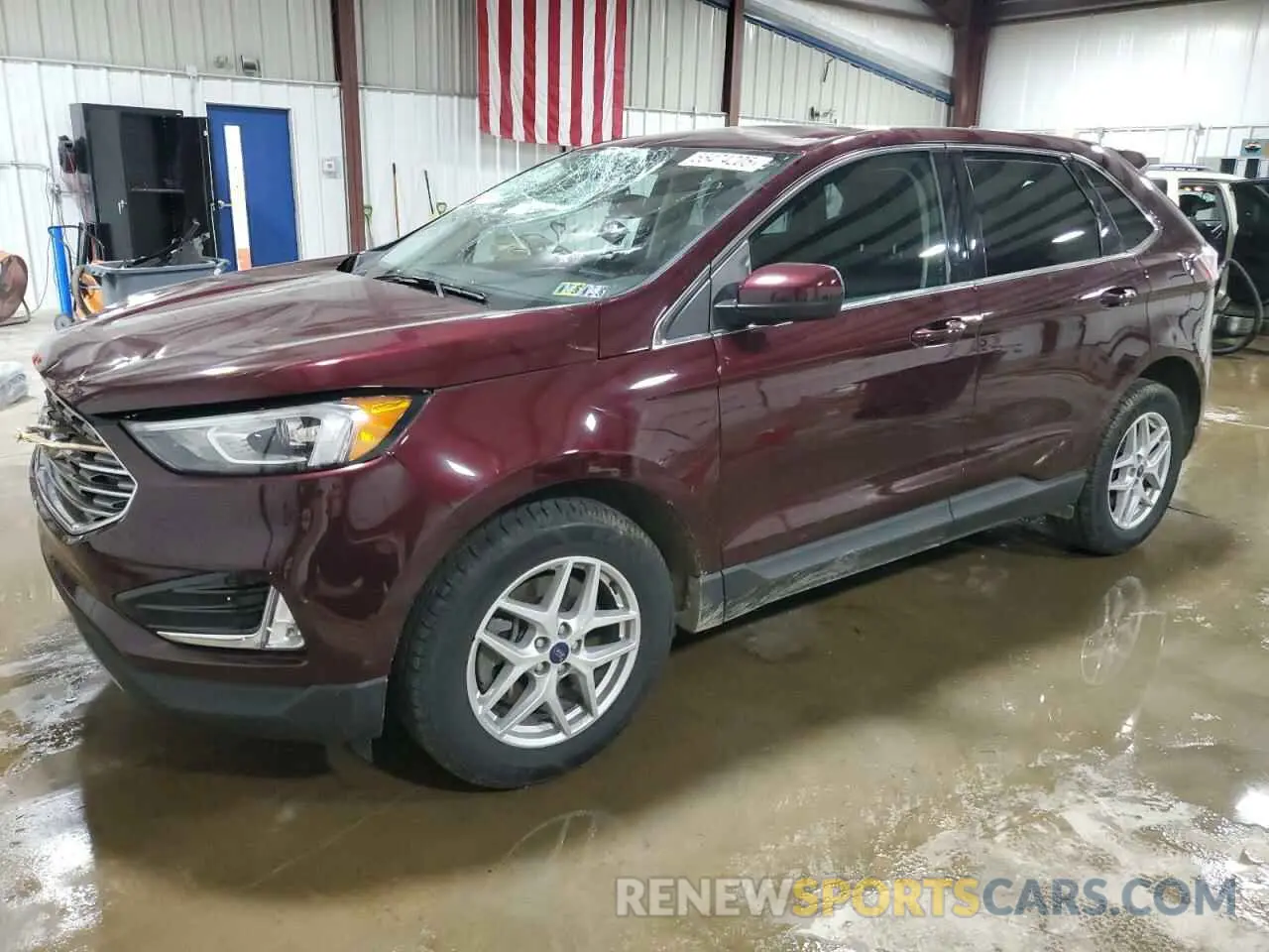 1 fotografías del automóvil dañado 2FMPK4J93NBA04381 FORD EDGE 2022