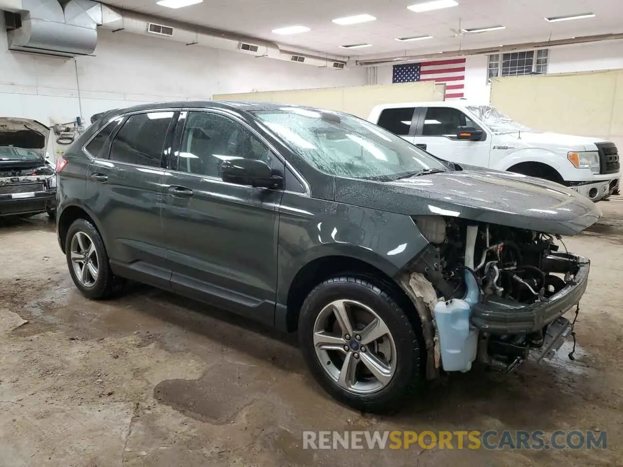 4 fotografías del automóvil dañado 2FMPK4J93NBA12478 FORD EDGE 2022