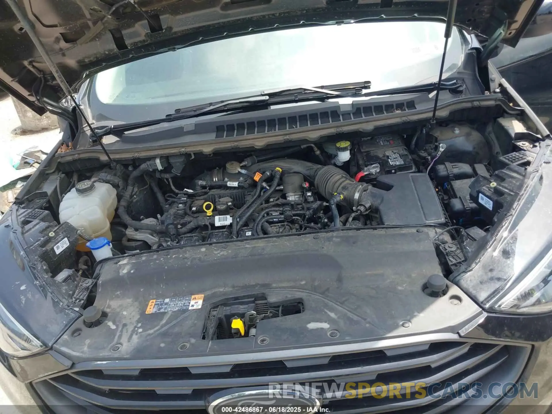 10 fotografías del automóvil dañado 2FMPK4J93NBB10930 FORD EDGE 2022
