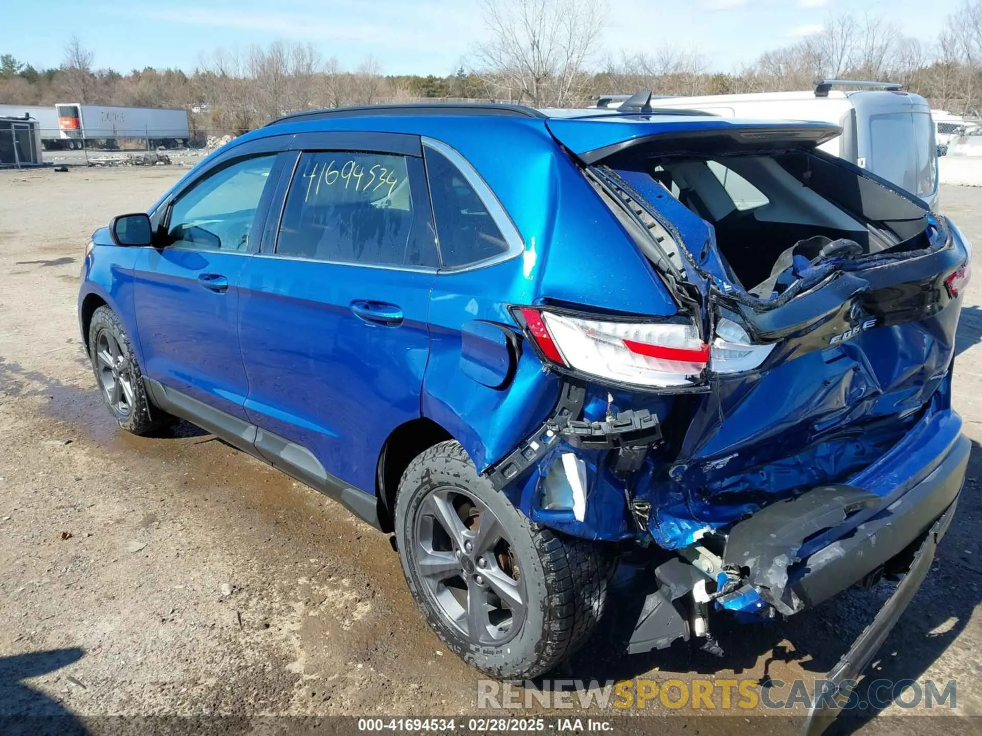 3 fotografías del automóvil dañado 2FMPK4J94NBA11386 FORD EDGE 2022