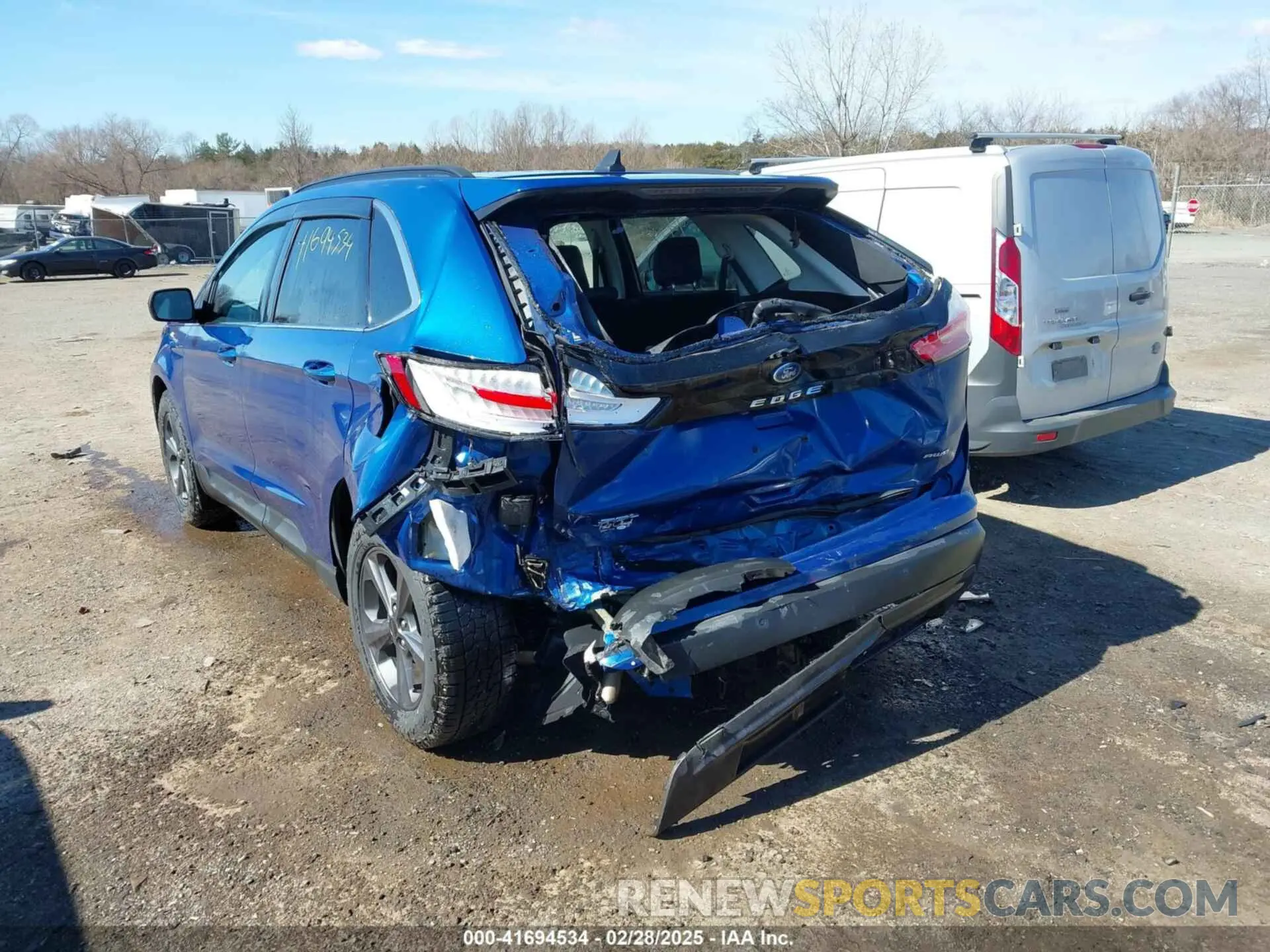 6 fotografías del automóvil dañado 2FMPK4J94NBA11386 FORD EDGE 2022