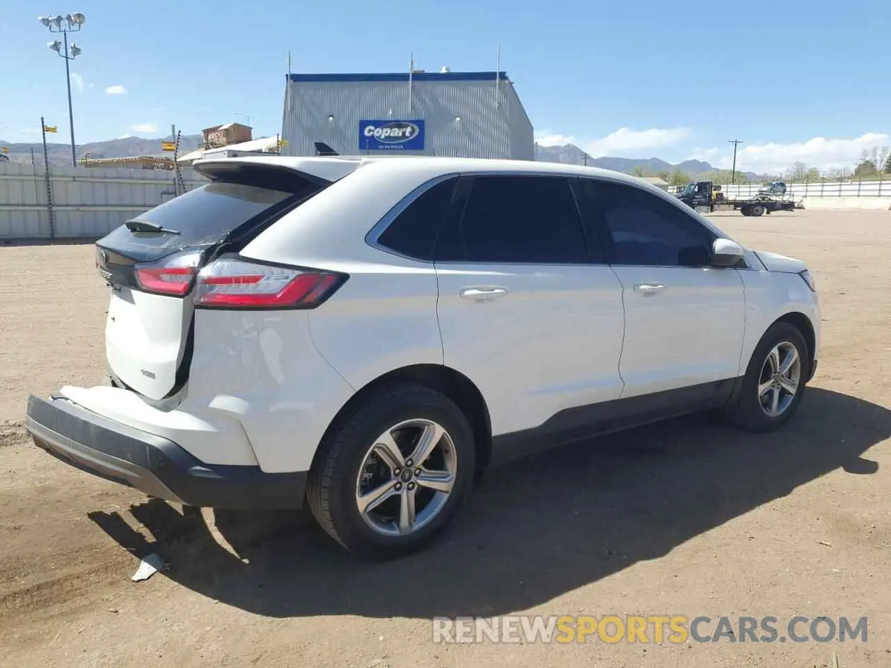 3 fotografías del automóvil dañado 2FMPK4J94NBA16300 FORD EDGE 2022