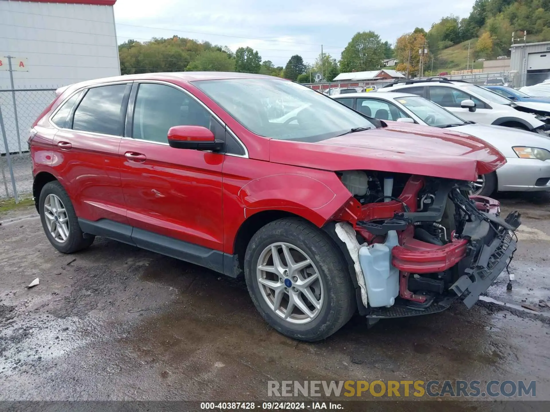 1 fotografías del automóvil dañado 2FMPK4J94NBA65285 FORD EDGE 2022