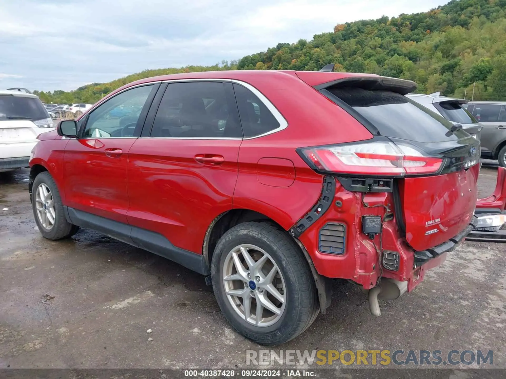 3 fotografías del automóvil dañado 2FMPK4J94NBA65285 FORD EDGE 2022