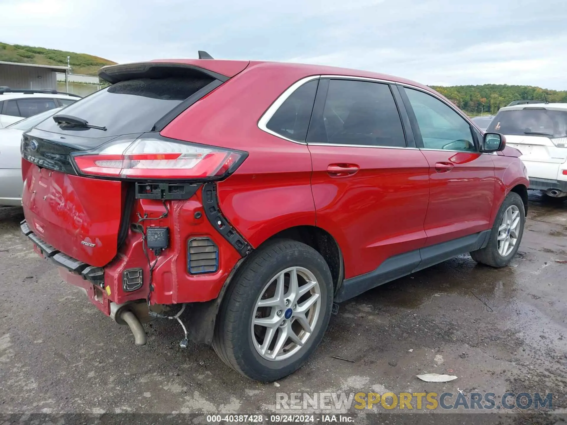 4 fotografías del automóvil dañado 2FMPK4J94NBA65285 FORD EDGE 2022