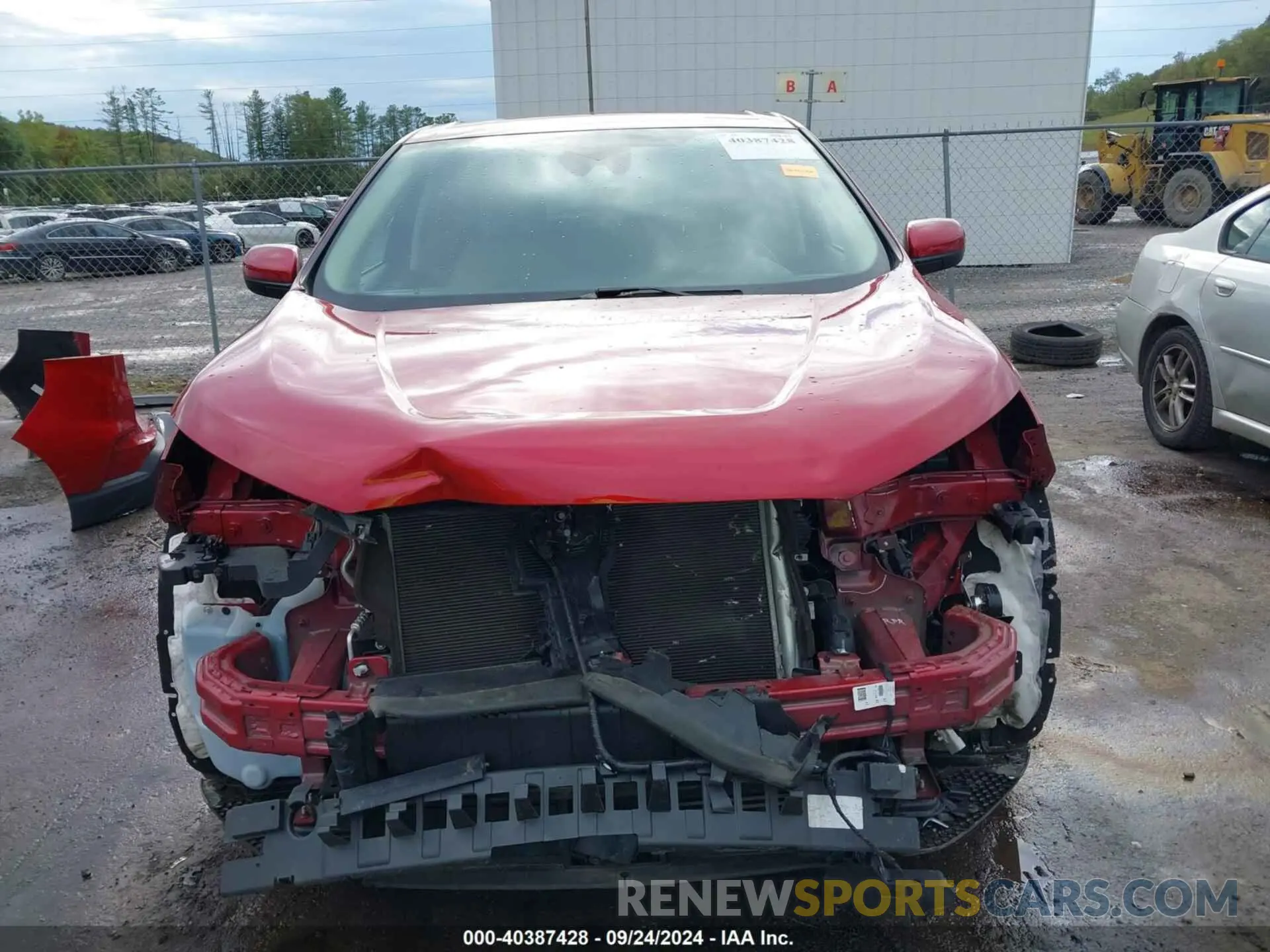 6 fotografías del automóvil dañado 2FMPK4J94NBA65285 FORD EDGE 2022