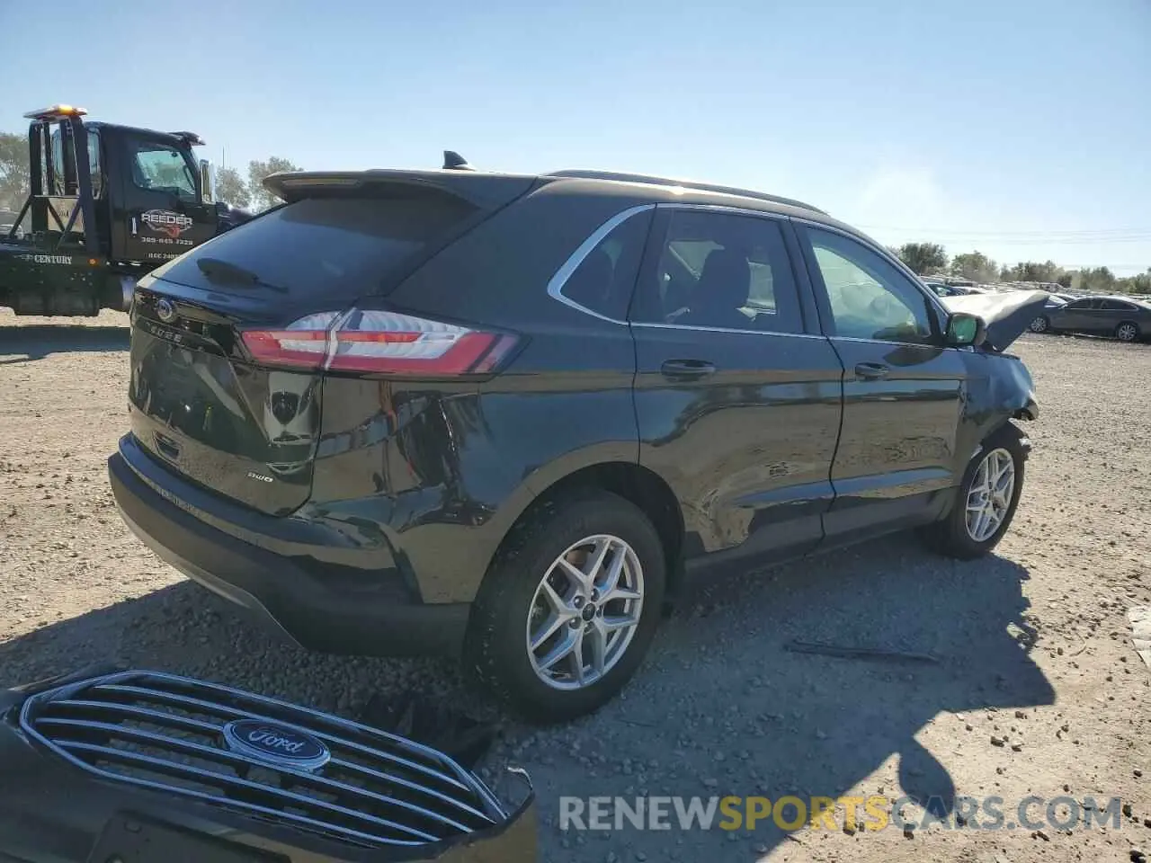 3 fotografías del automóvil dañado 2FMPK4J94NBB09429 FORD EDGE 2022