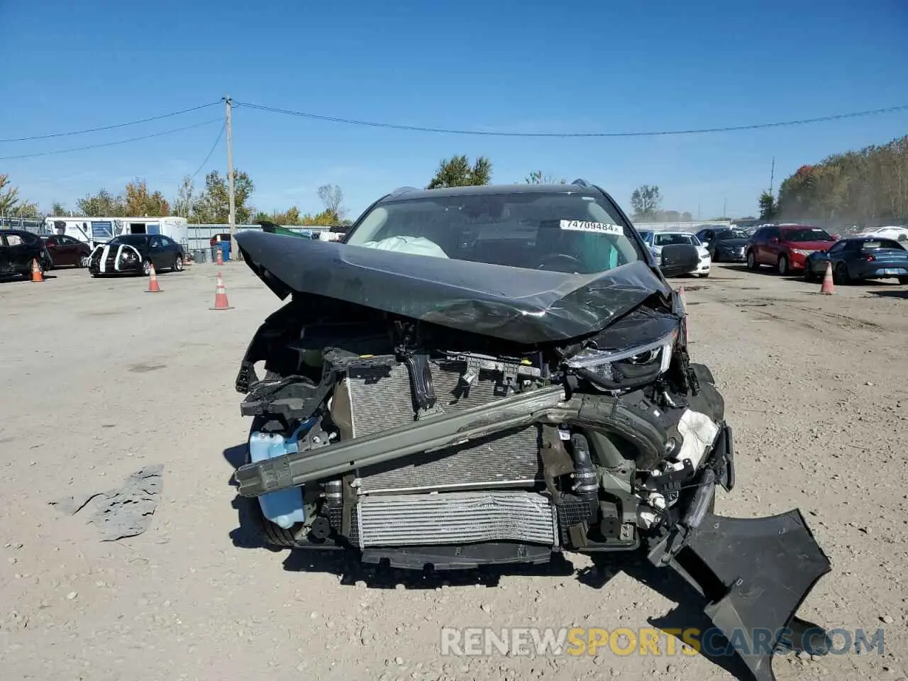 5 fotografías del automóvil dañado 2FMPK4J94NBB09429 FORD EDGE 2022