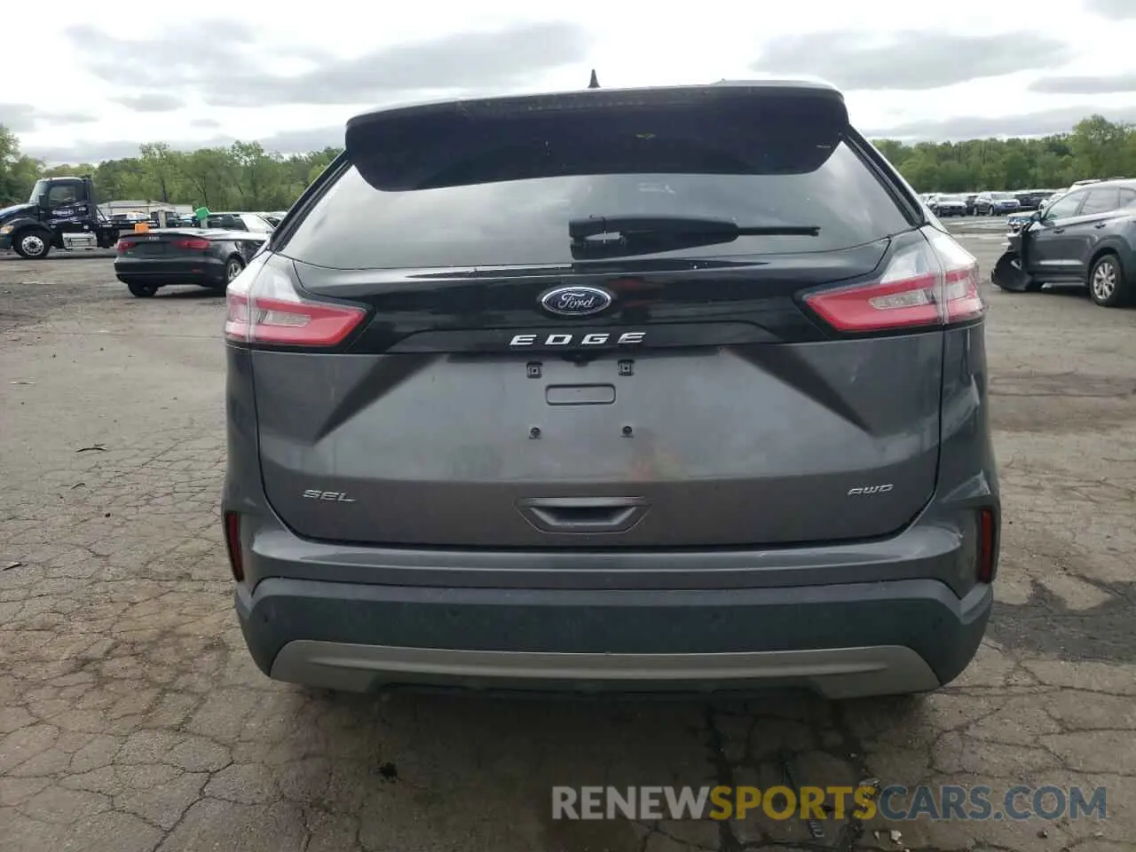 6 fotografías del automóvil dañado 2FMPK4J95NBA28410 FORD EDGE 2022