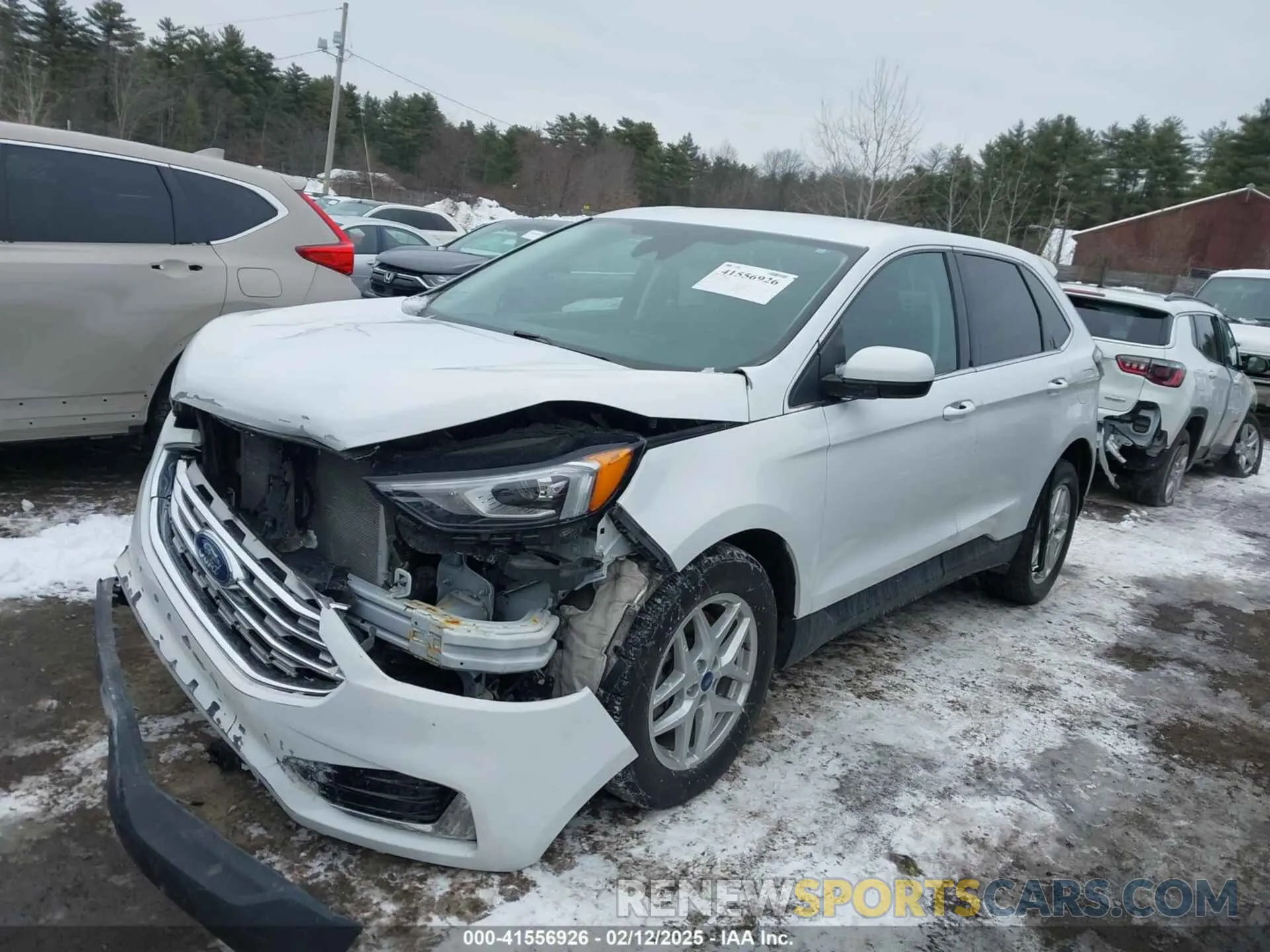 2 fotografías del automóvil dañado 2FMPK4J95NBA39908 FORD EDGE 2022