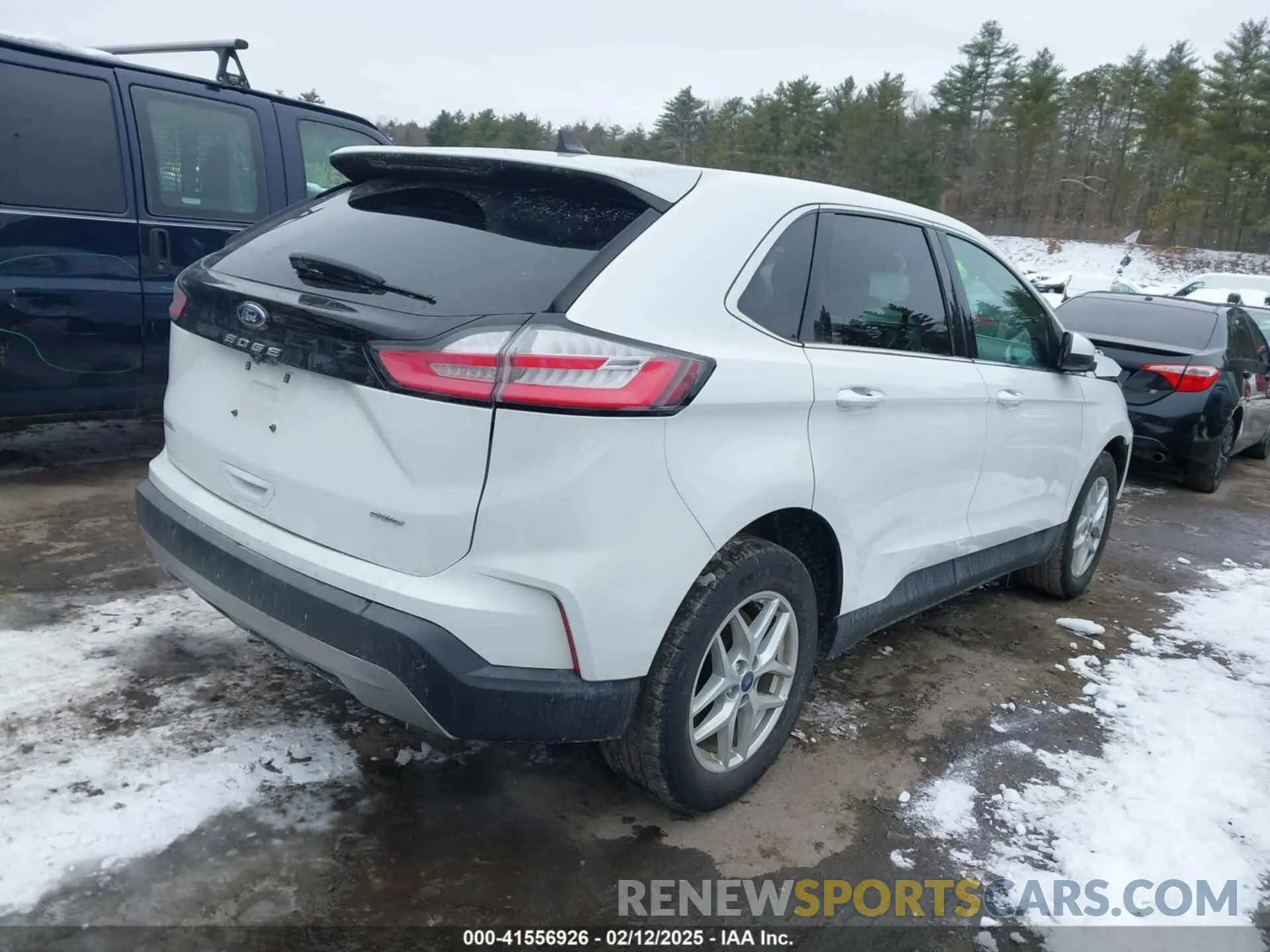 4 fotografías del automóvil dañado 2FMPK4J95NBA39908 FORD EDGE 2022