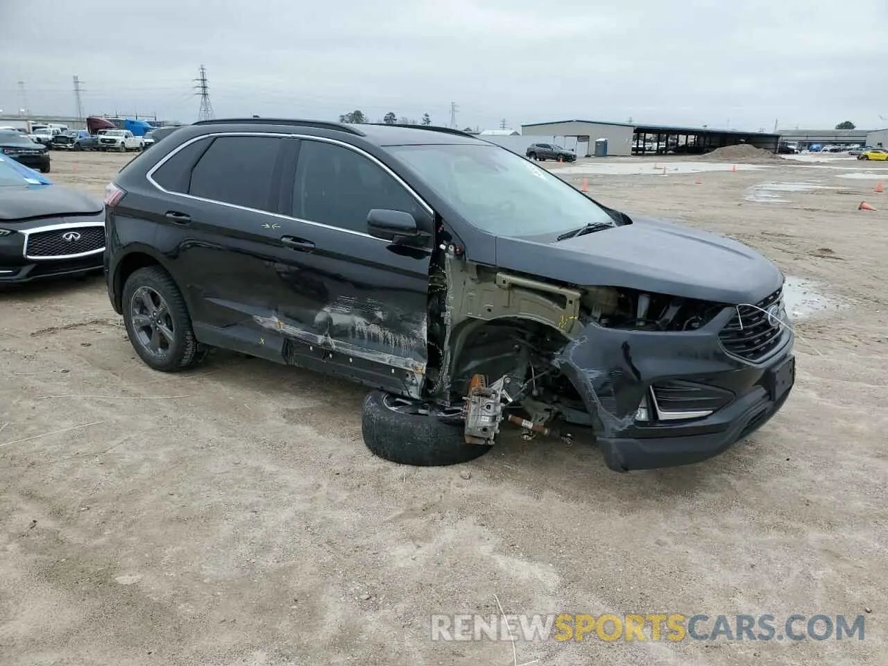 4 fotografías del automóvil dañado 2FMPK4J96NBA08067 FORD EDGE 2022