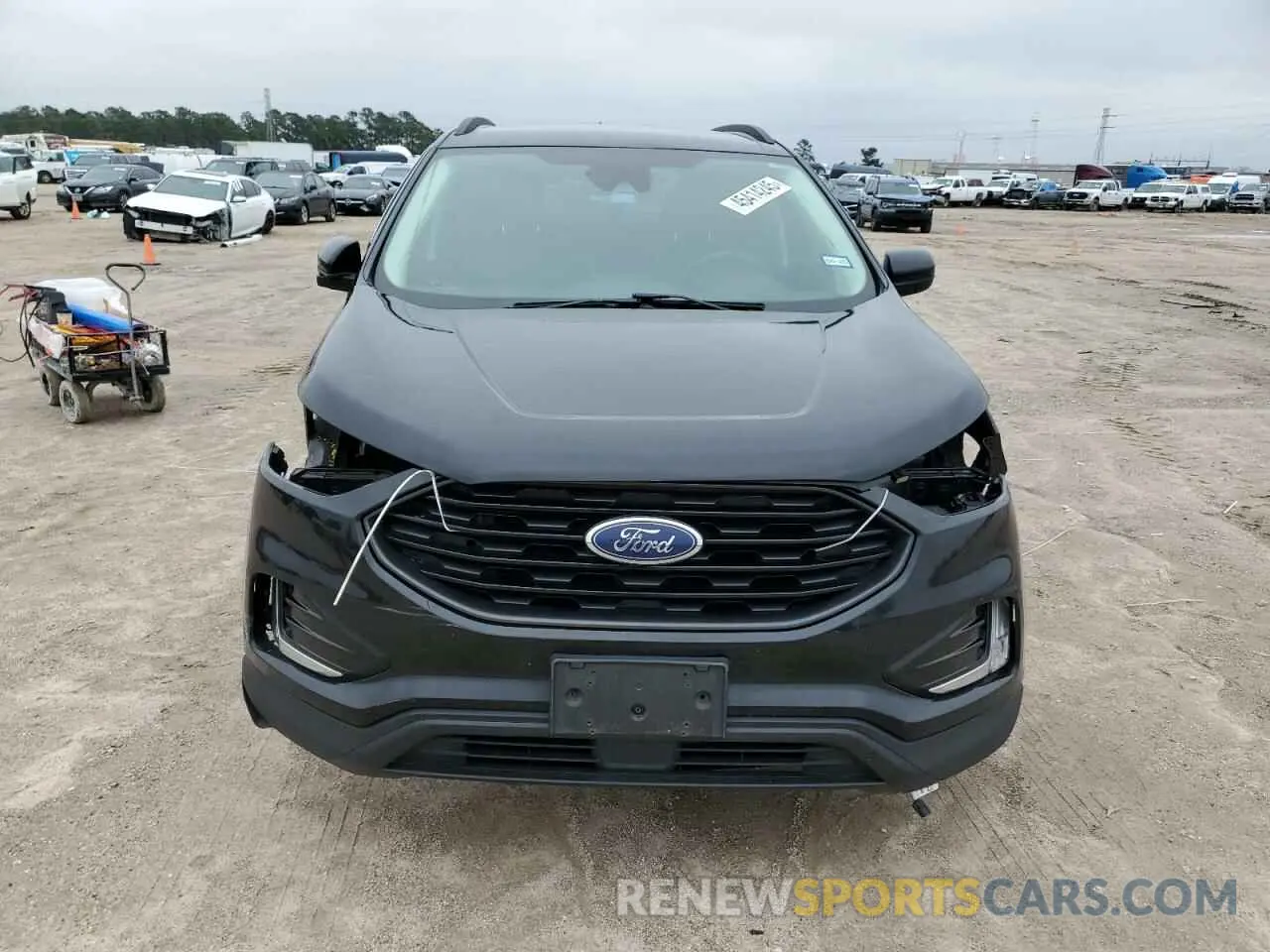 5 fotografías del automóvil dañado 2FMPK4J96NBA08067 FORD EDGE 2022