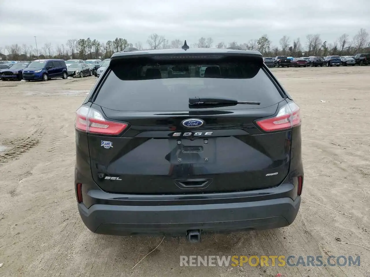 6 fotografías del automóvil dañado 2FMPK4J96NBA08067 FORD EDGE 2022