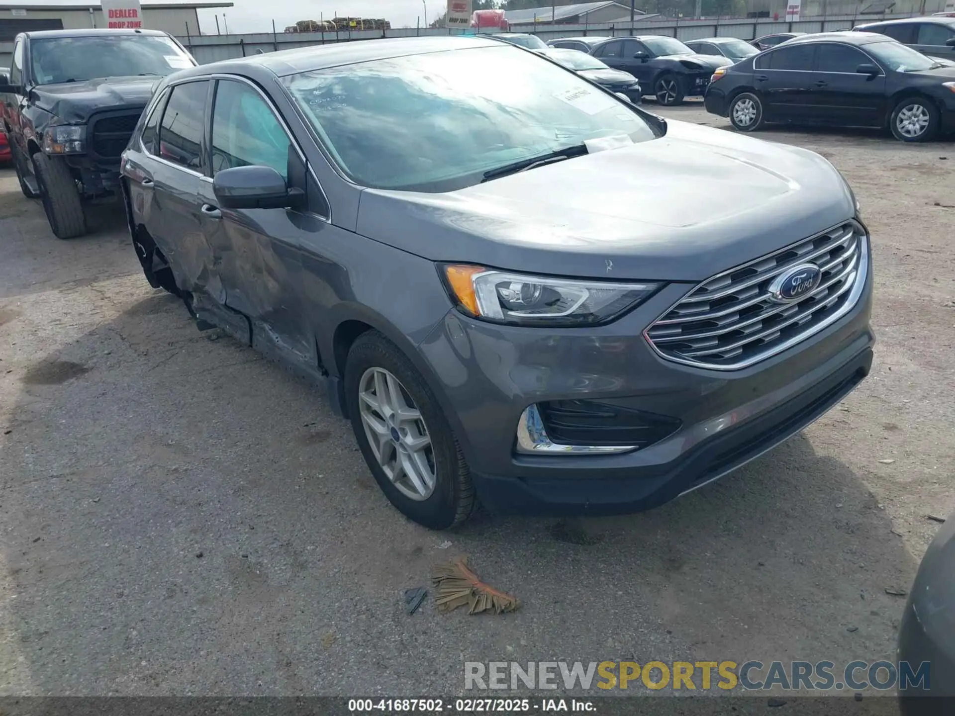 1 fotografías del automóvil dañado 2FMPK4J96NBA41604 FORD EDGE 2022
