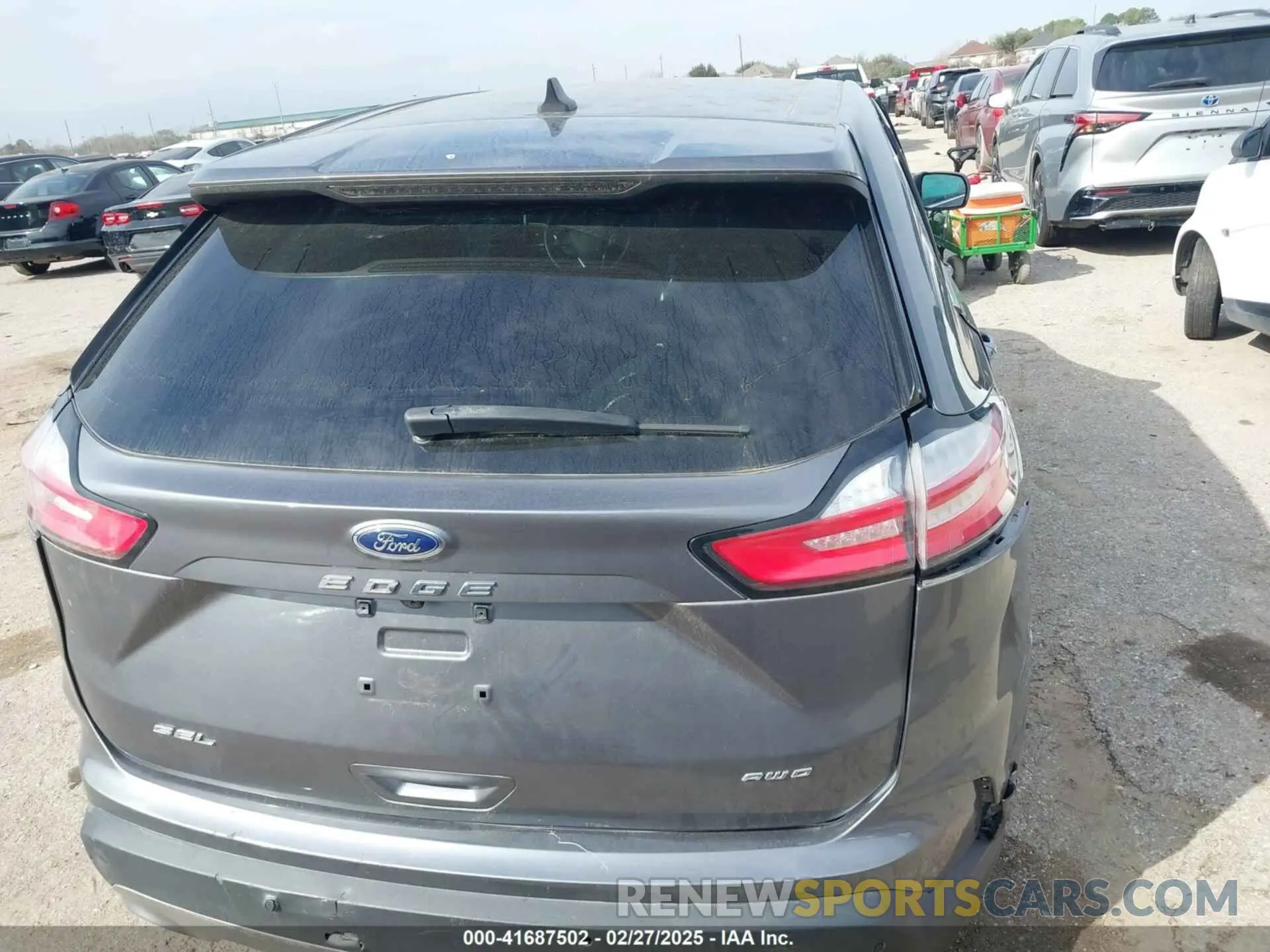 16 fotografías del automóvil dañado 2FMPK4J96NBA41604 FORD EDGE 2022