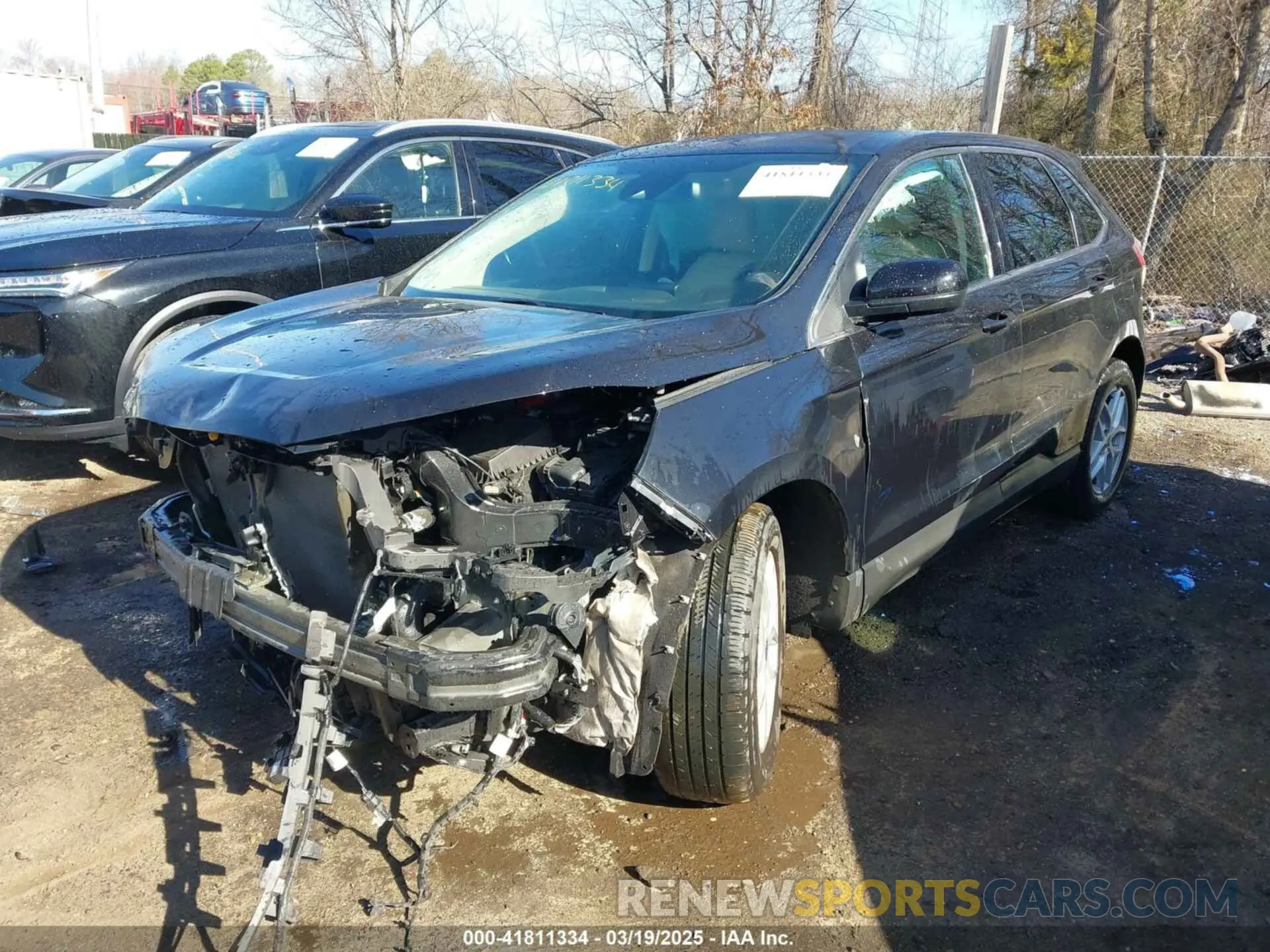 2 fotografías del automóvil dañado 2FMPK4J96NBA51243 FORD EDGE 2022