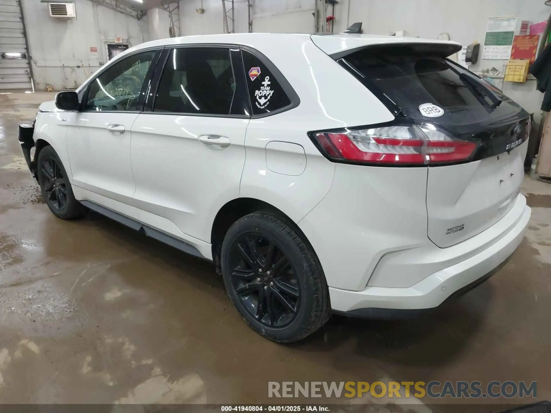 3 fotografías del automóvil dañado 2FMPK4J96NBA59780 FORD EDGE 2022