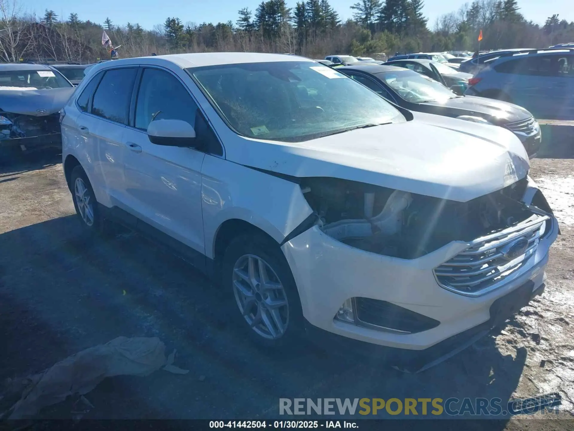 1 fotografías del automóvil dañado 2FMPK4J96NBA88762 FORD EDGE 2022