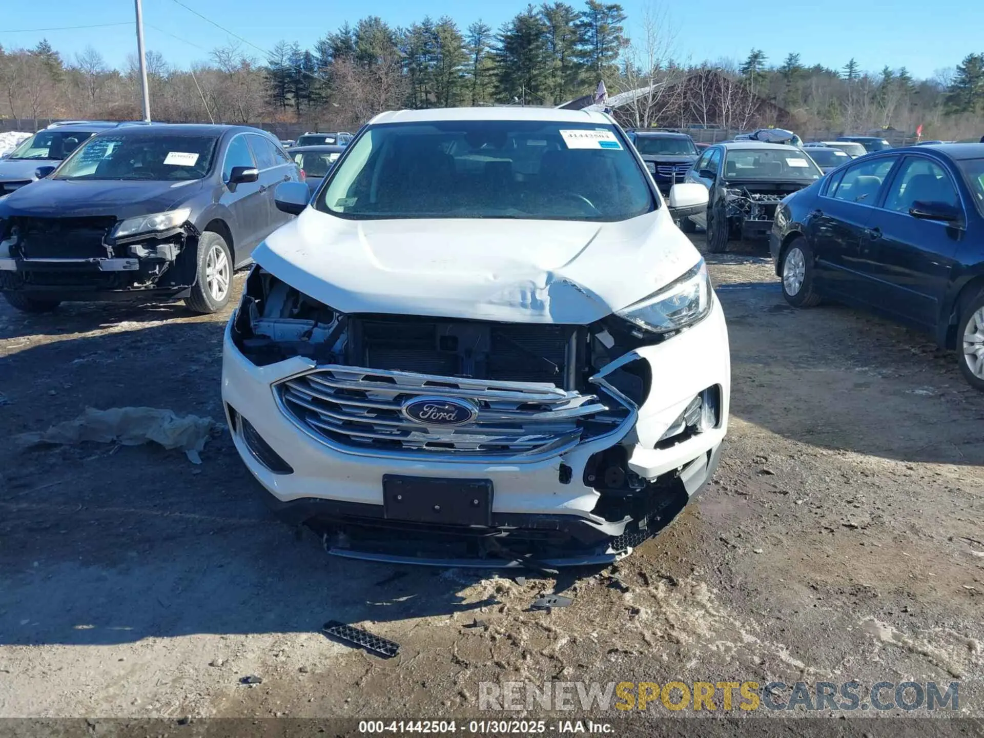 13 fotografías del automóvil dañado 2FMPK4J96NBA88762 FORD EDGE 2022