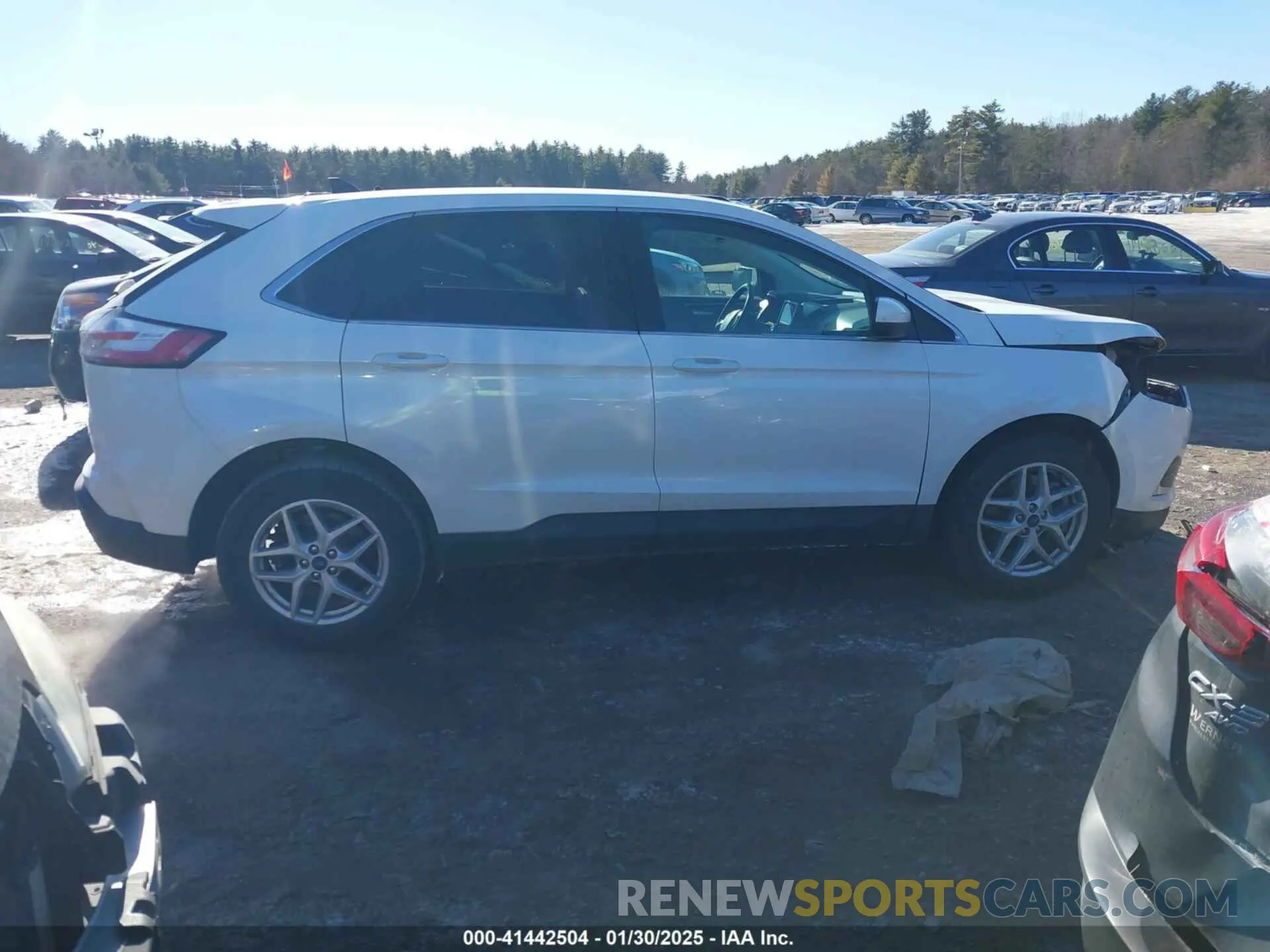 14 fotografías del automóvil dañado 2FMPK4J96NBA88762 FORD EDGE 2022