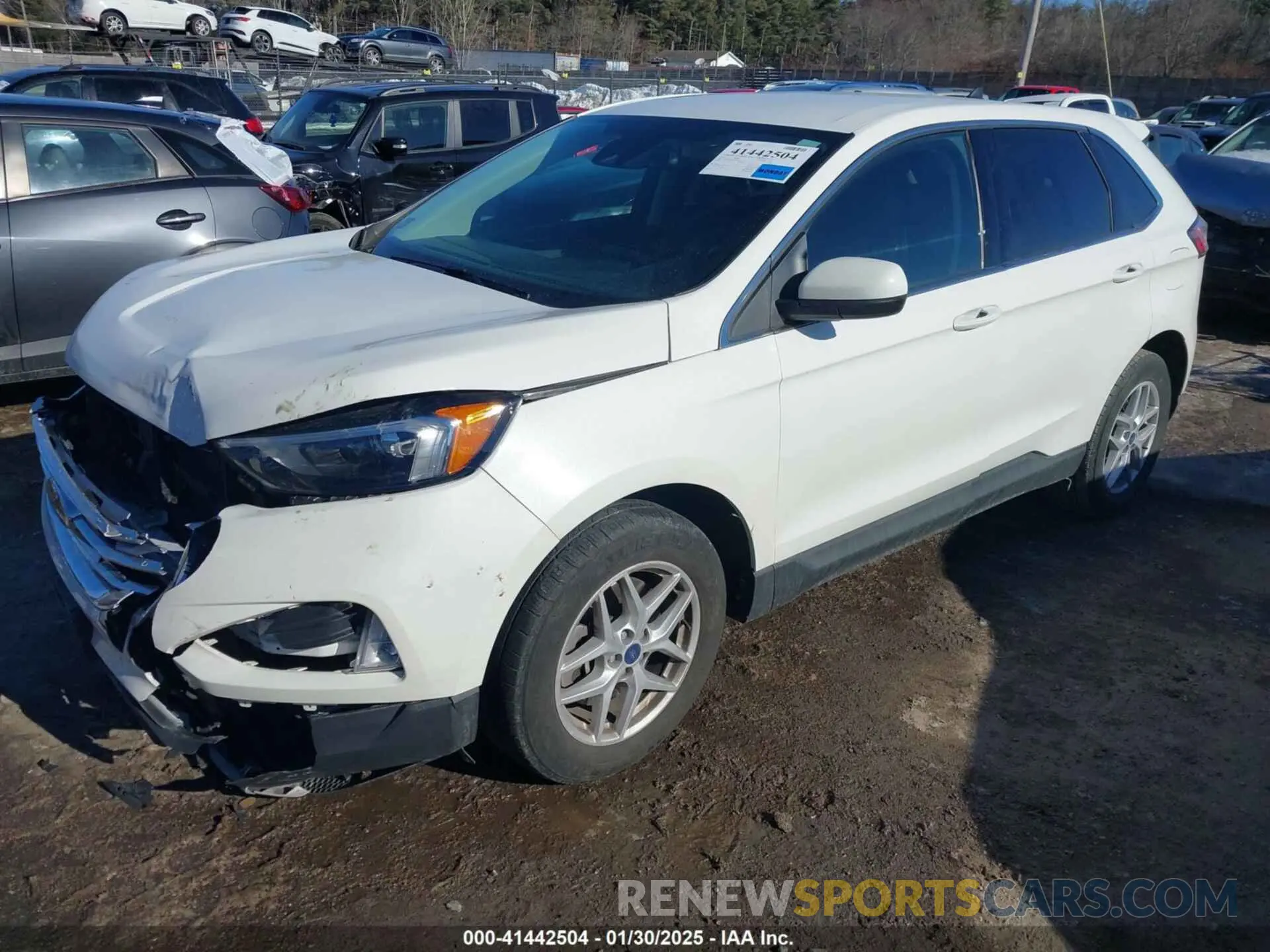 2 fotografías del automóvil dañado 2FMPK4J96NBA88762 FORD EDGE 2022