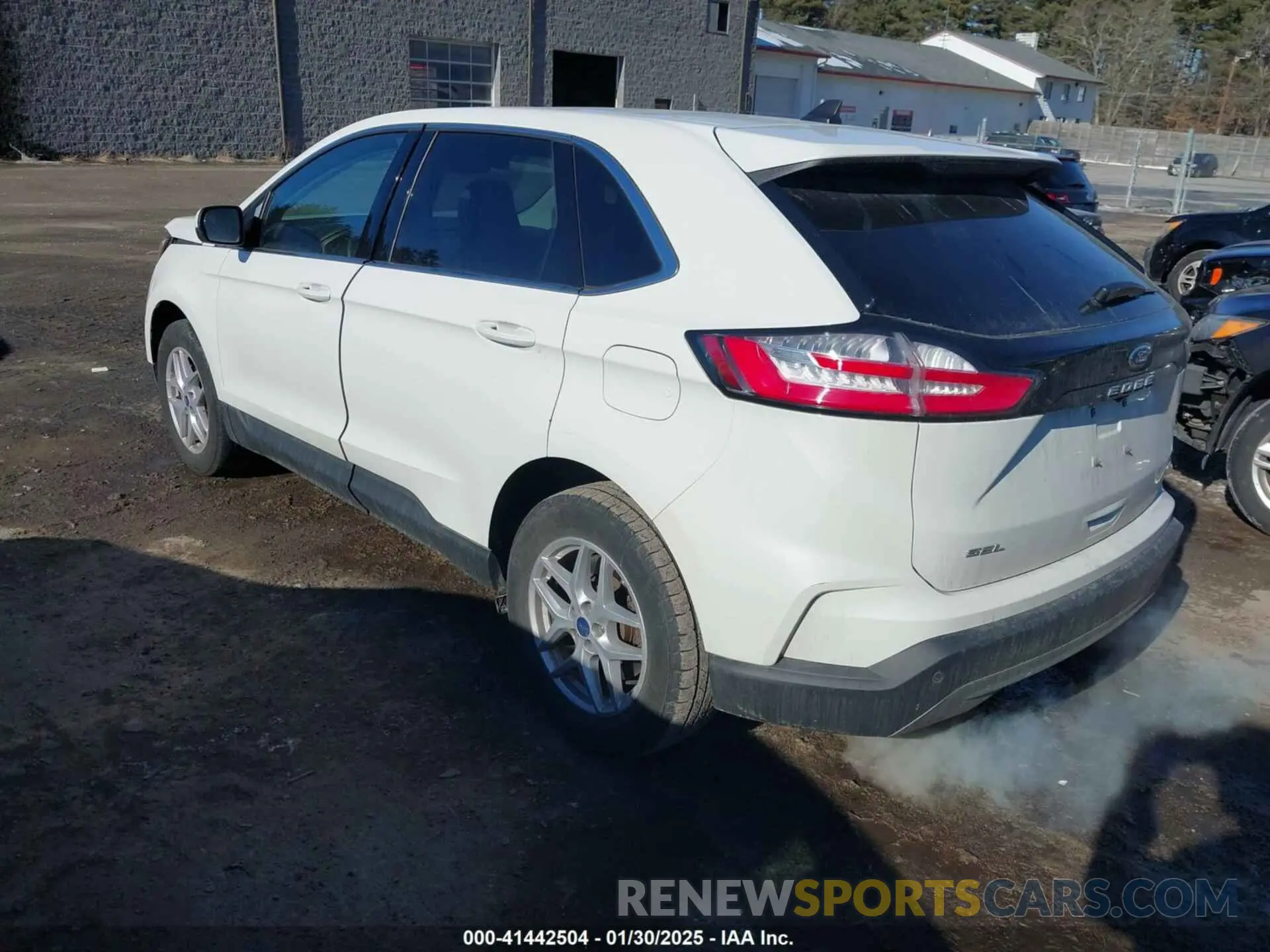 3 fotografías del automóvil dañado 2FMPK4J96NBA88762 FORD EDGE 2022