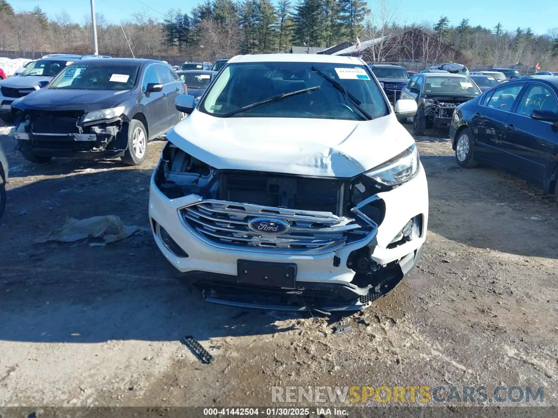6 fotografías del automóvil dañado 2FMPK4J96NBA88762 FORD EDGE 2022