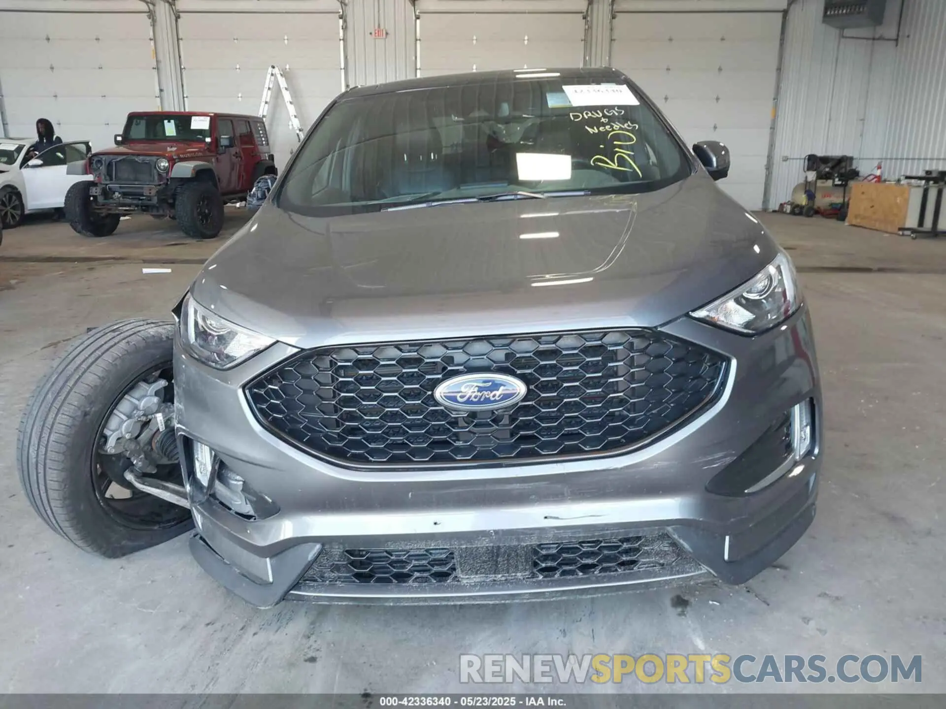 12 fotografías del automóvil dañado 2FMPK4J97NBA59710 FORD EDGE 2022